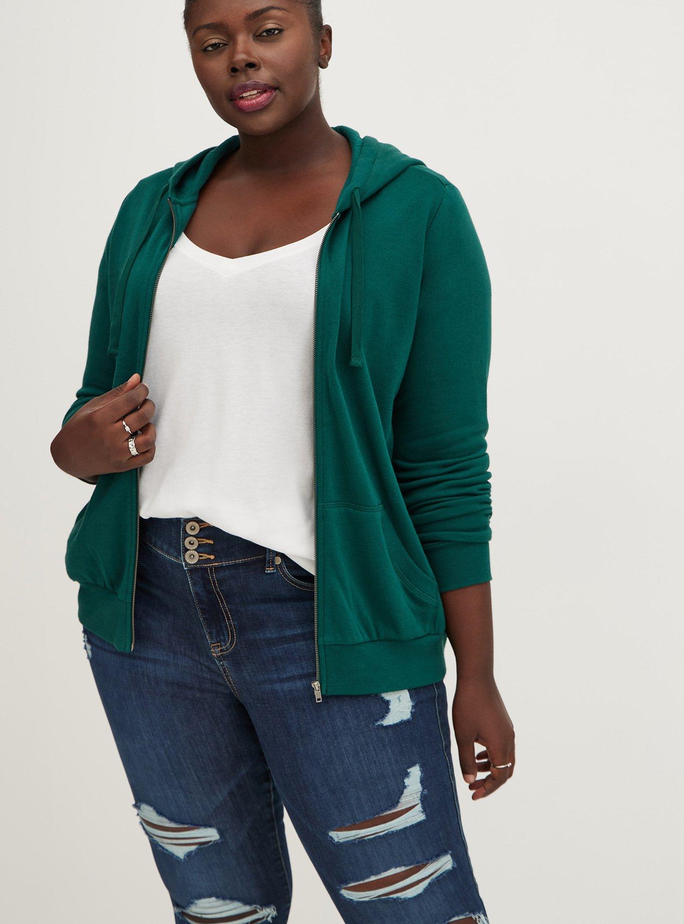 Torrid zip up hoodie new arrivals