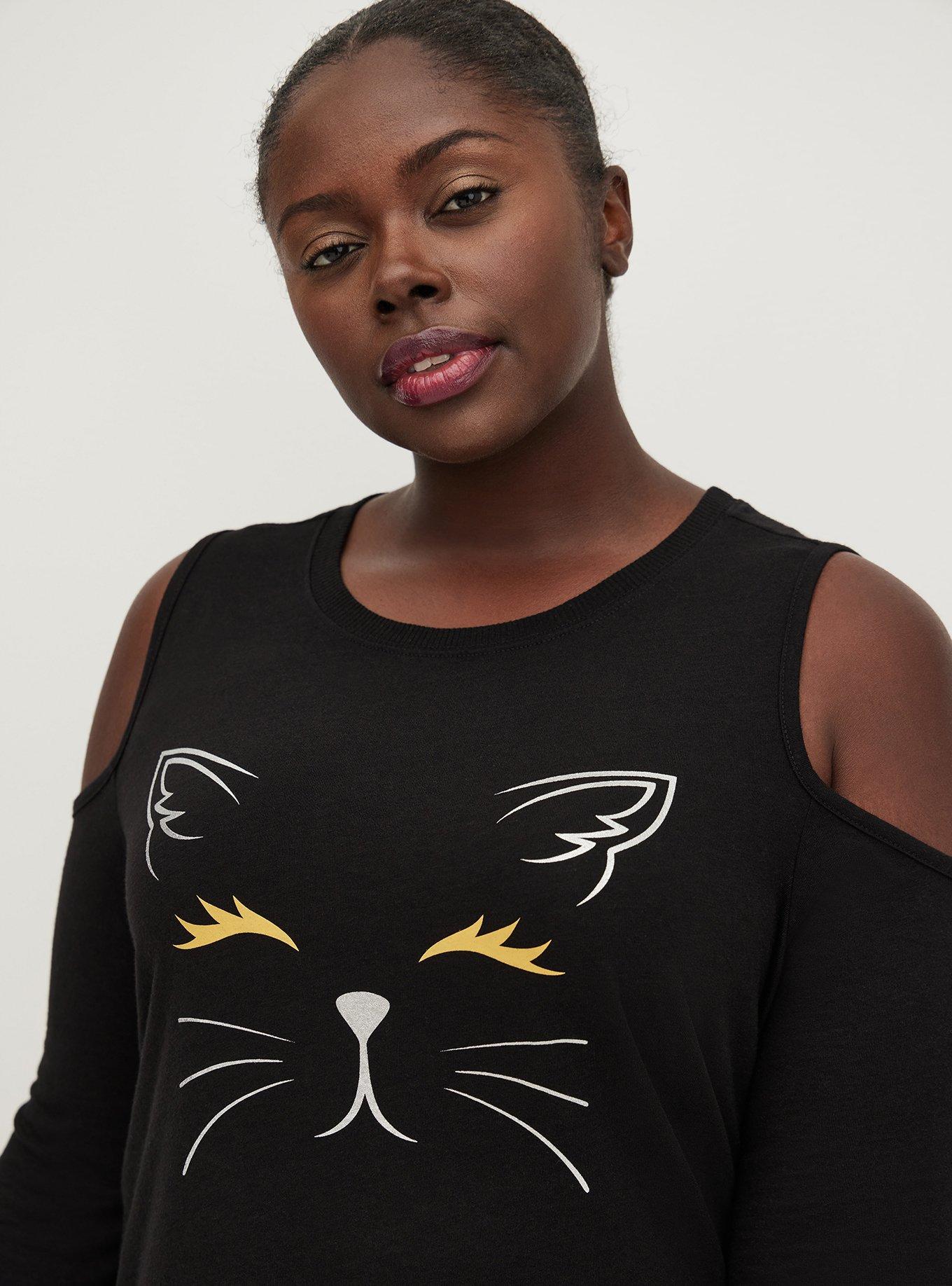 Torrid cat clearance shirt