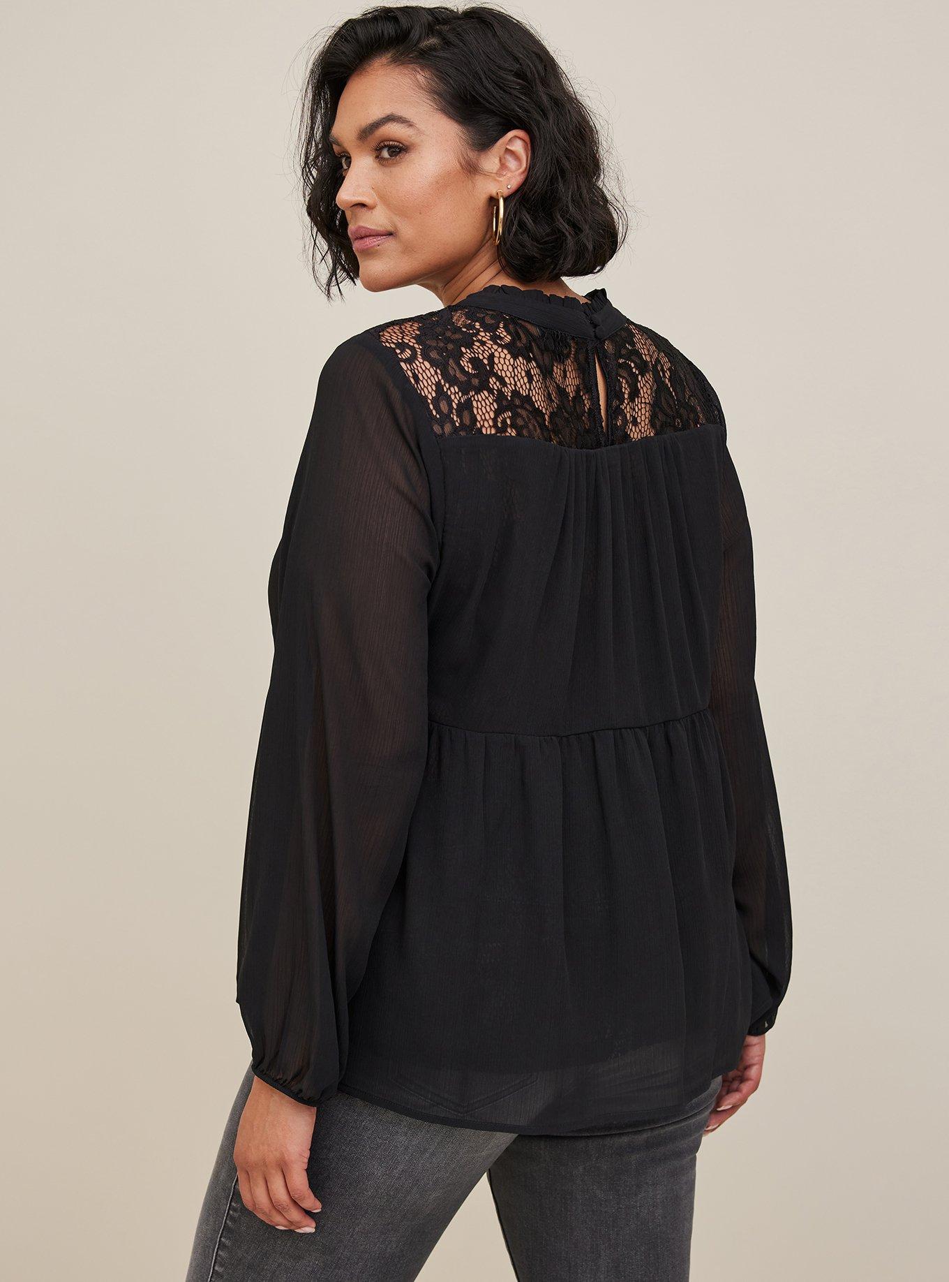 torrid black tops