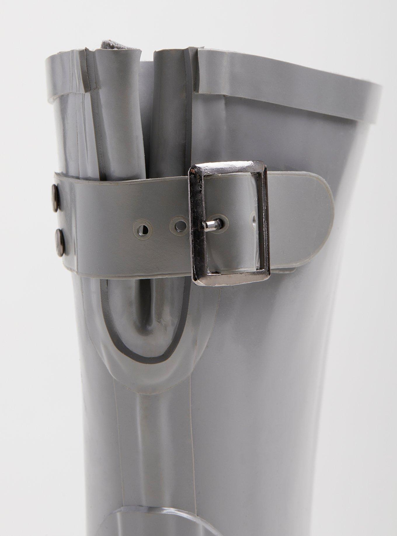 Water Resistant Mid Calf Rain Boot (WW), GREY, alternate