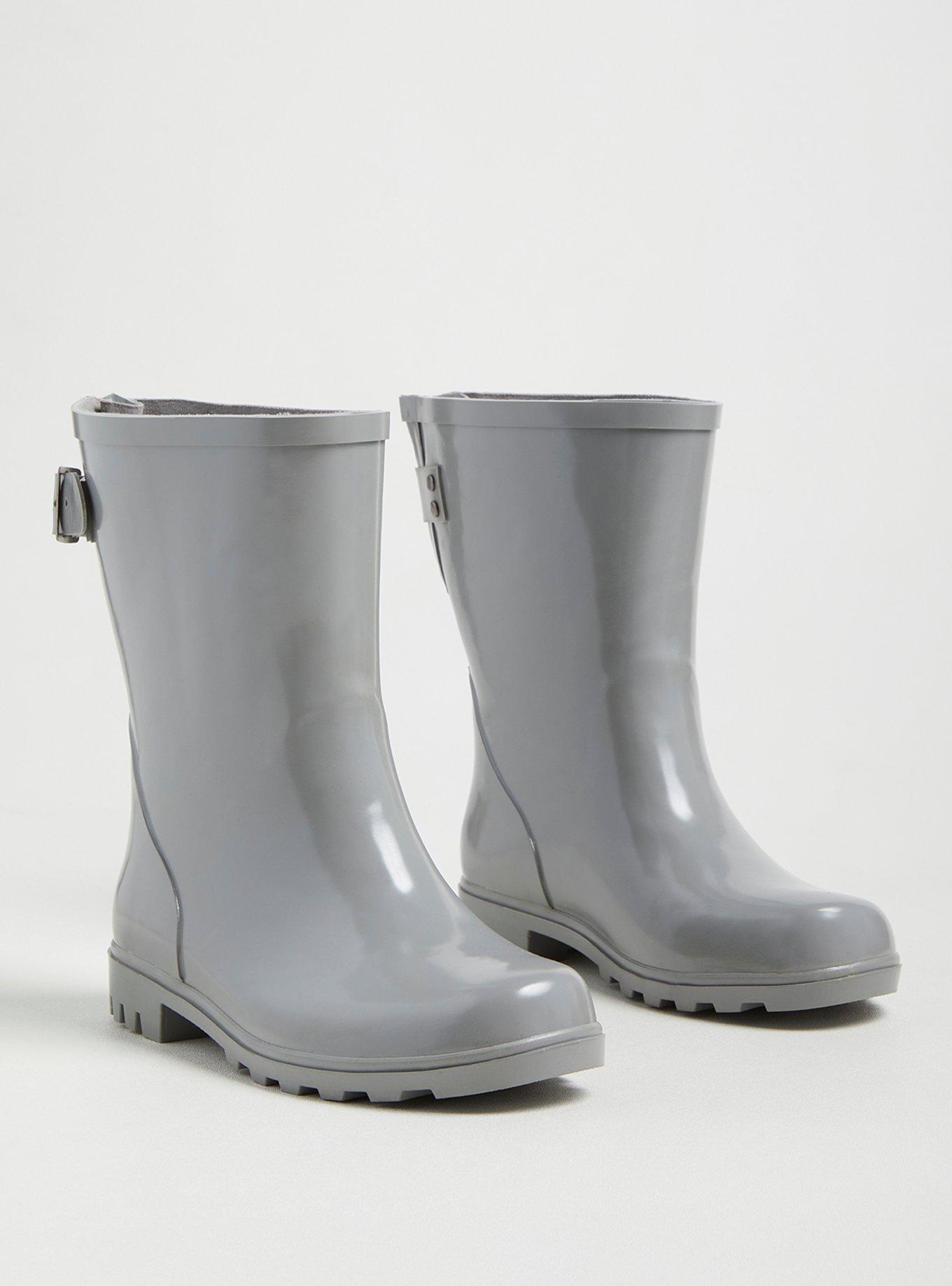 Plus Size - Water Resistant Mid Calf Rain Boot (WW) - Torrid