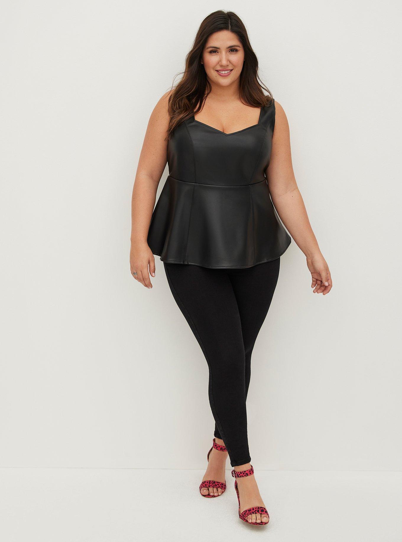 Torrid peplum top