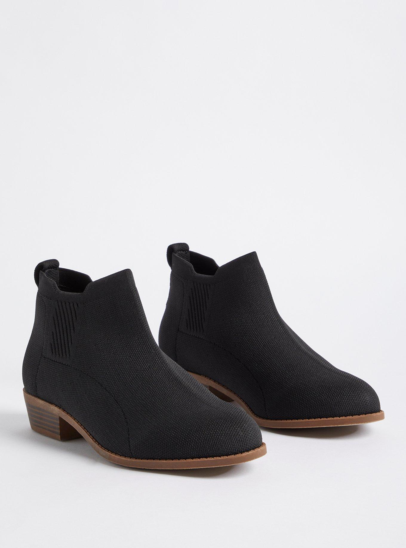 Knit ankle boots sales