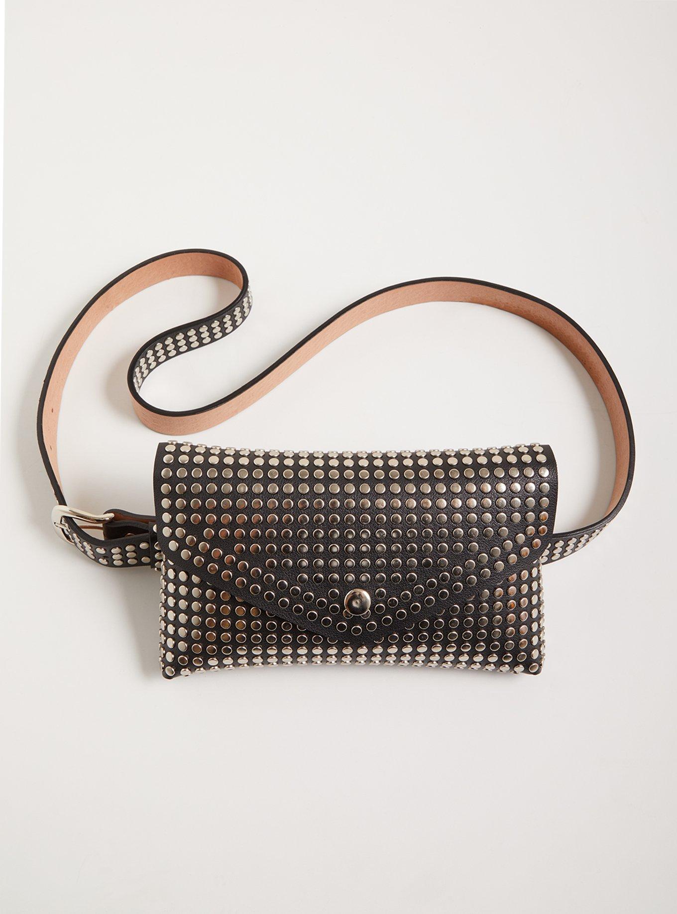 Studded waist clearance bag