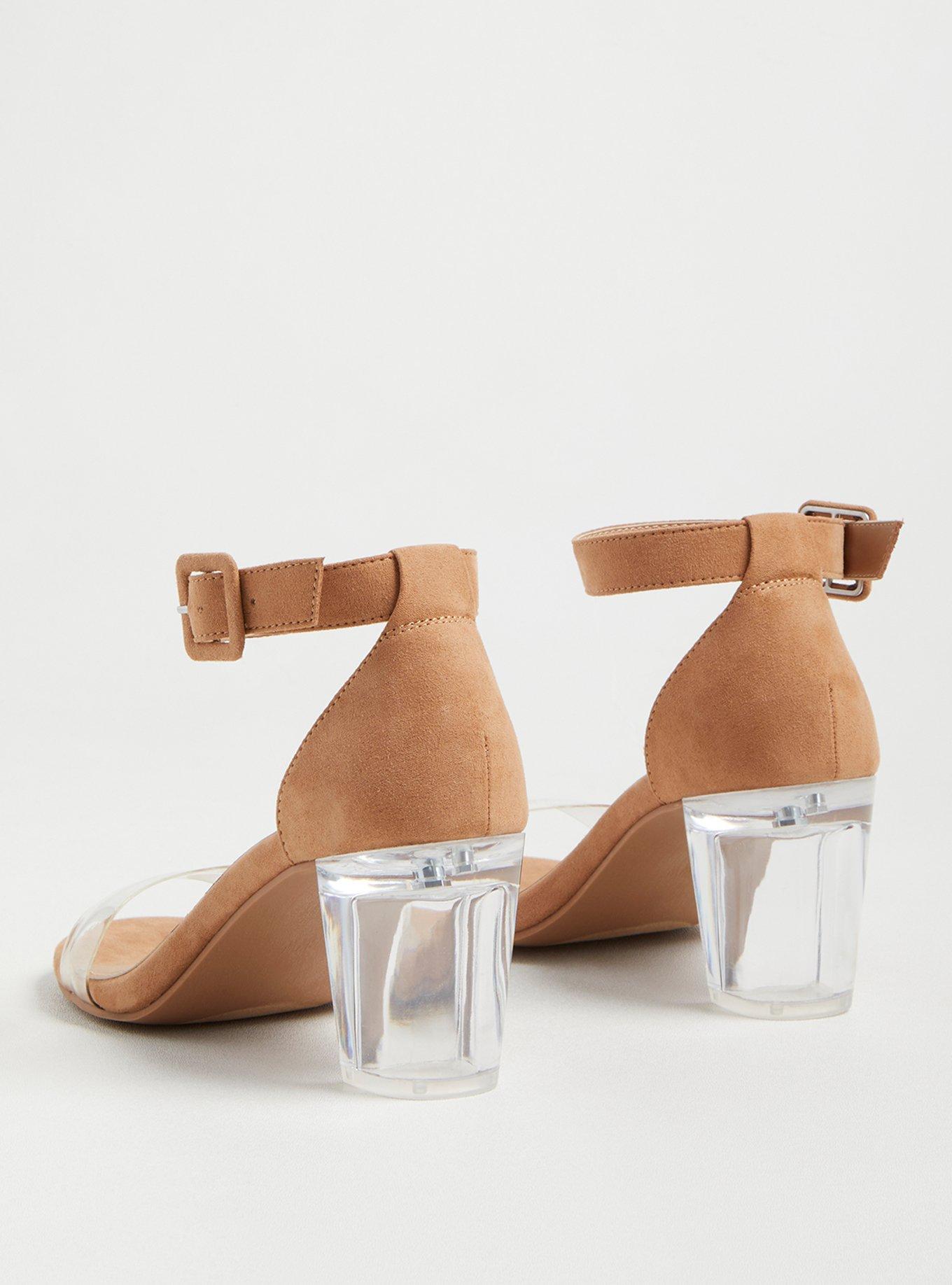 Translucent Block Heel (WW)