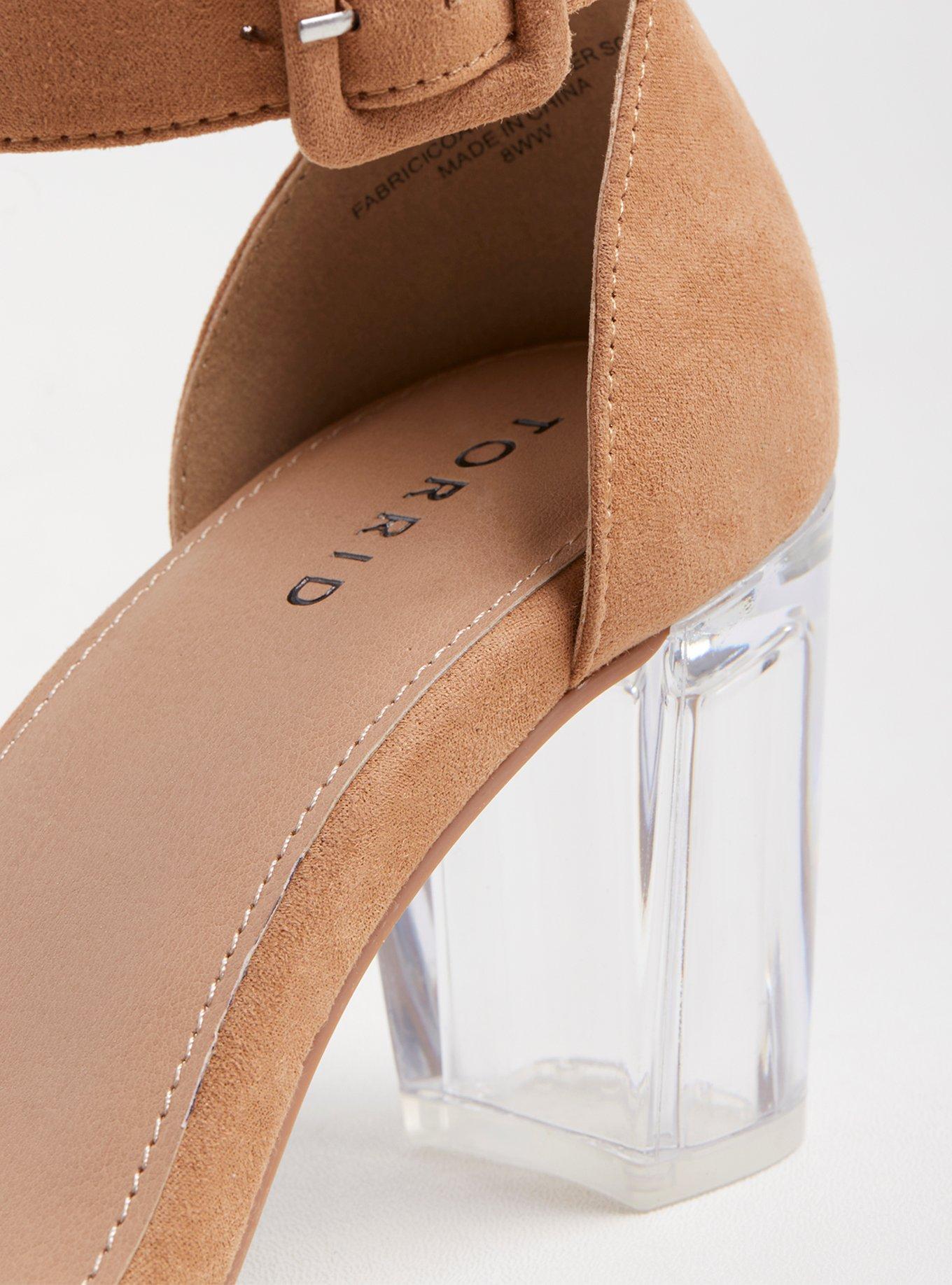 Translucent Block Heel (WW