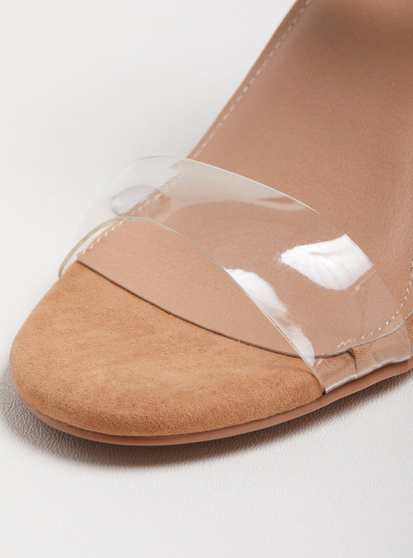 Translucent Block Heel (WW)