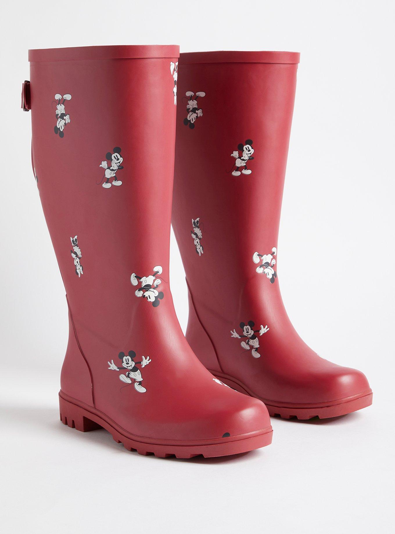 Minnie mouse hotsell rain boots womens