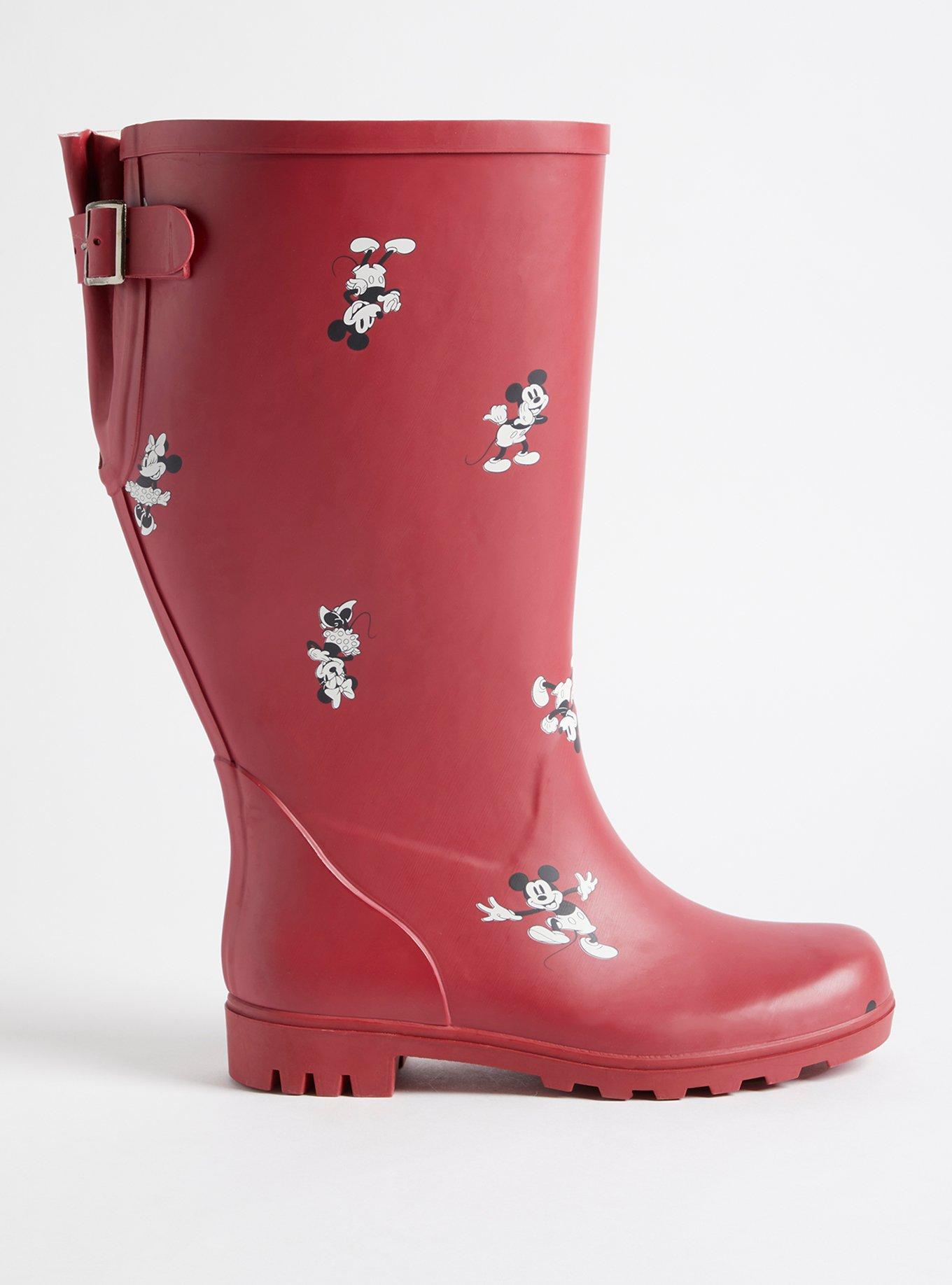 Minnie mouse rain 2024 boots for adults