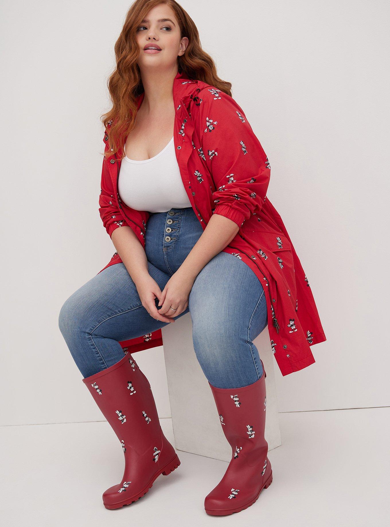 Minnie mouse rain boots womens best sale