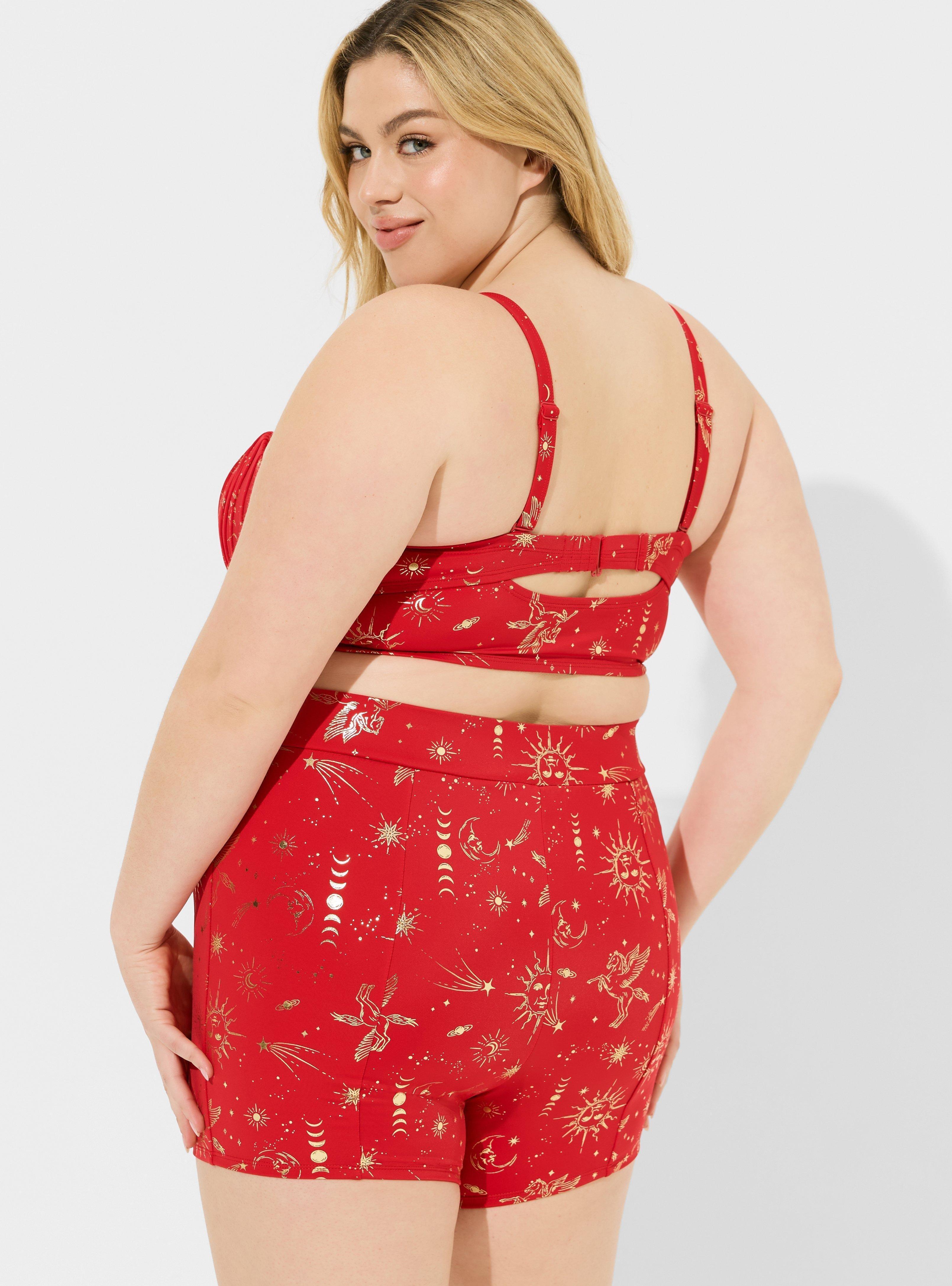 Retro Ultra High Rise 3.5 Inch Swim Short