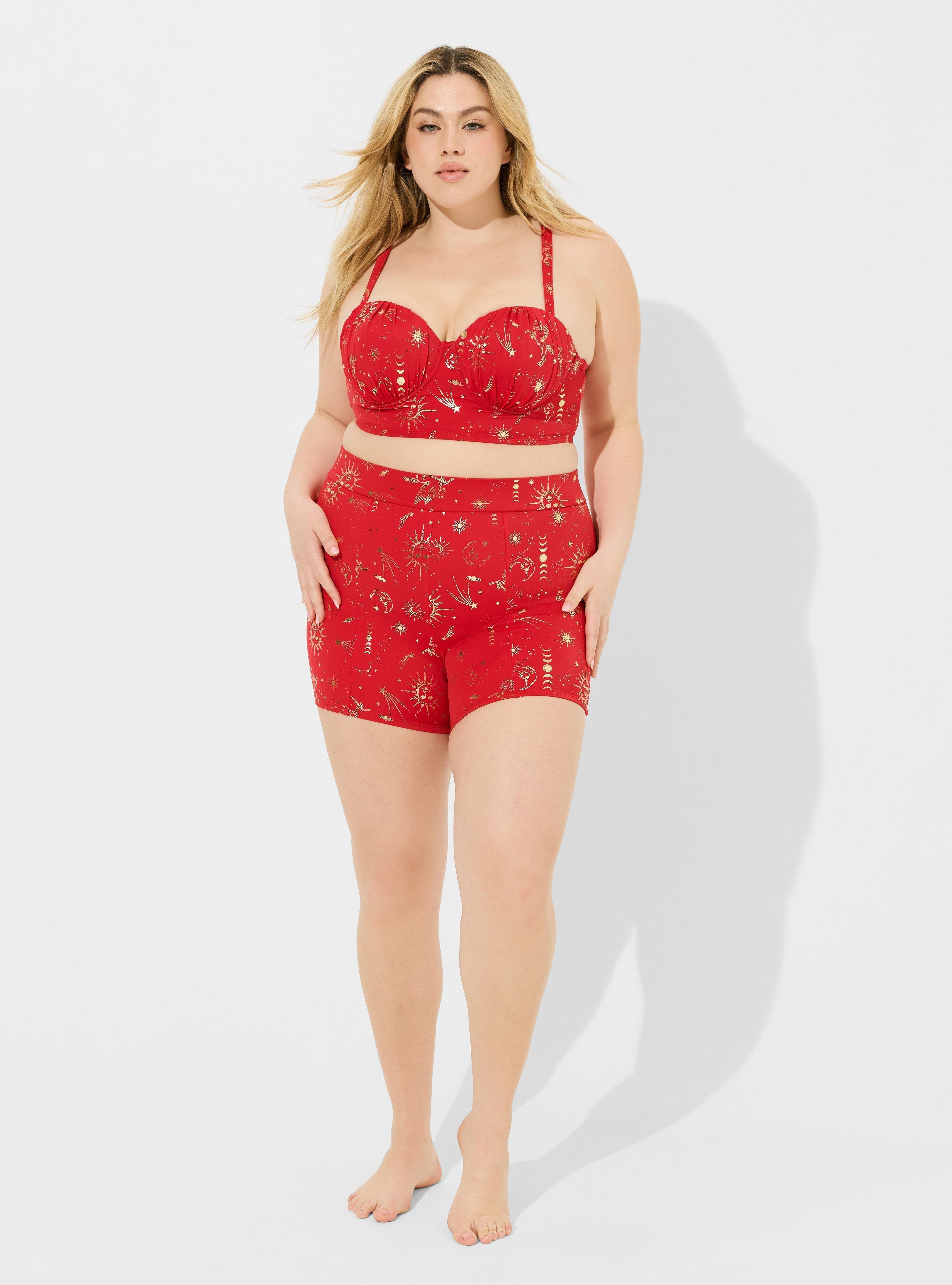 Retro Ultra High Rise 3.5 Inch Swim Short