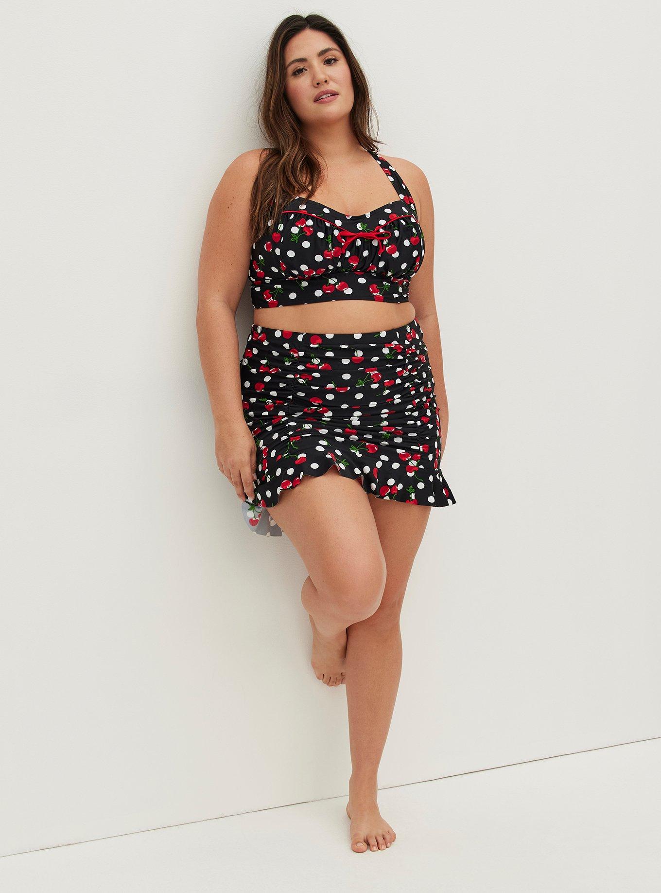 Torrid swim hot sale skirt