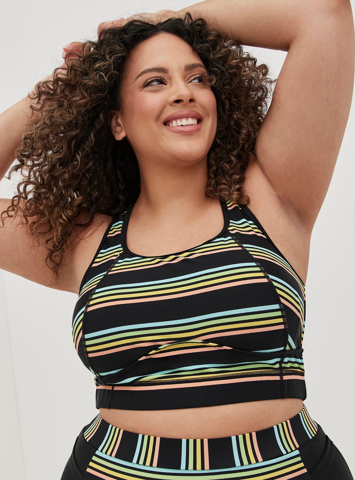 Active Wireless Racerback Bikini Top, , hi-res