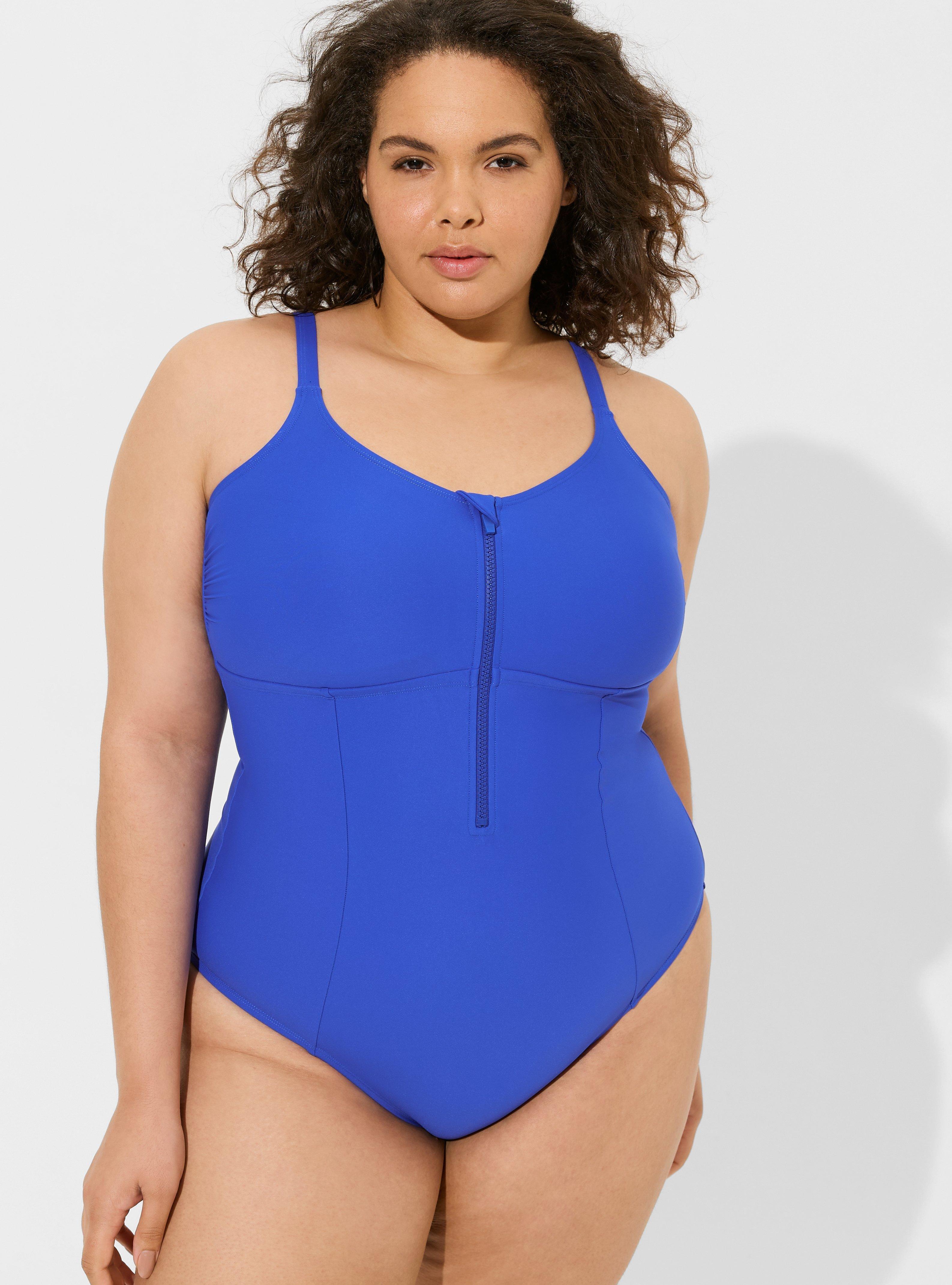 Plus Size Corset Shape Swim One Piece Torrid