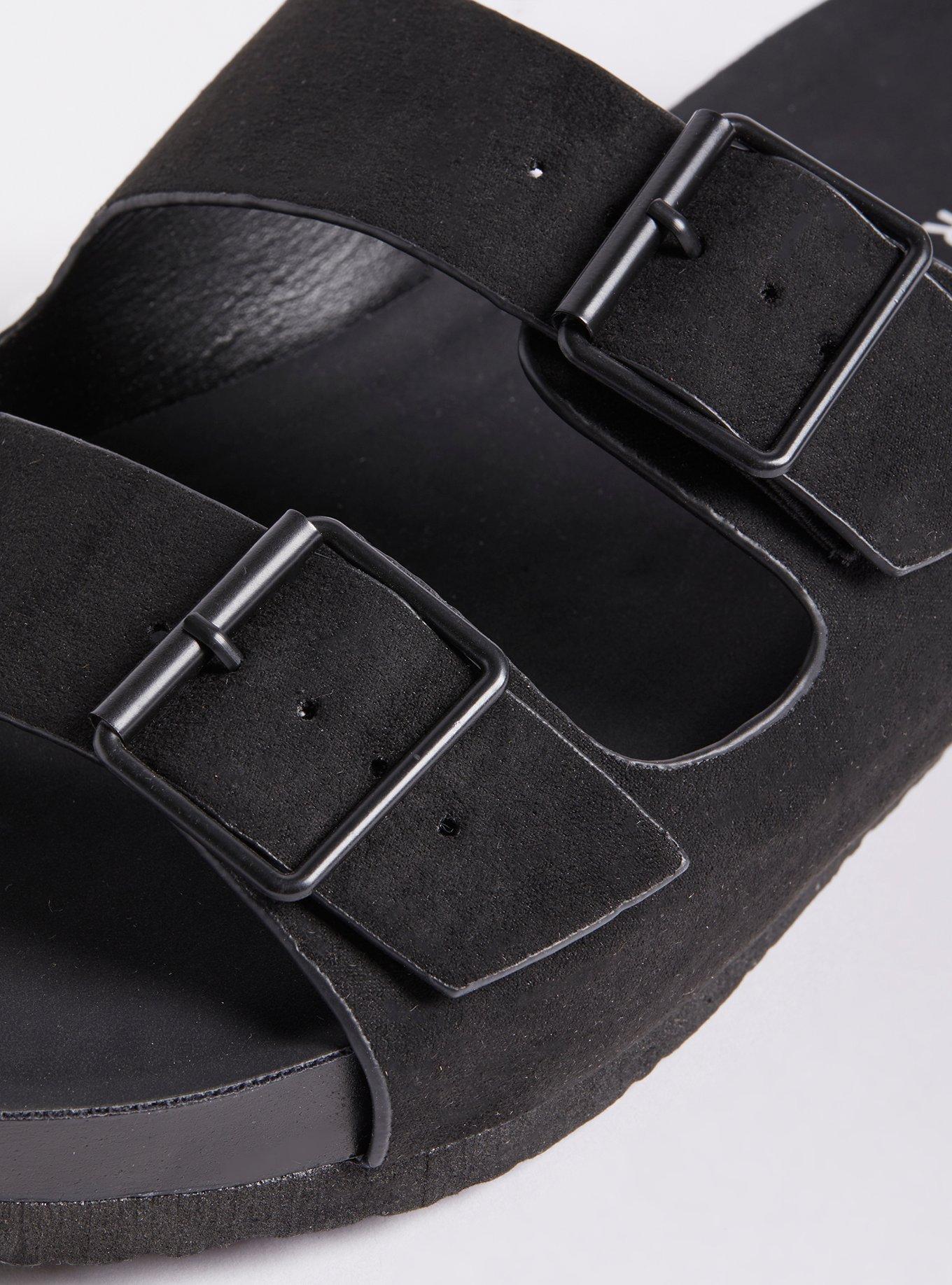 Double Band Slide (WW), BLACK, alternate