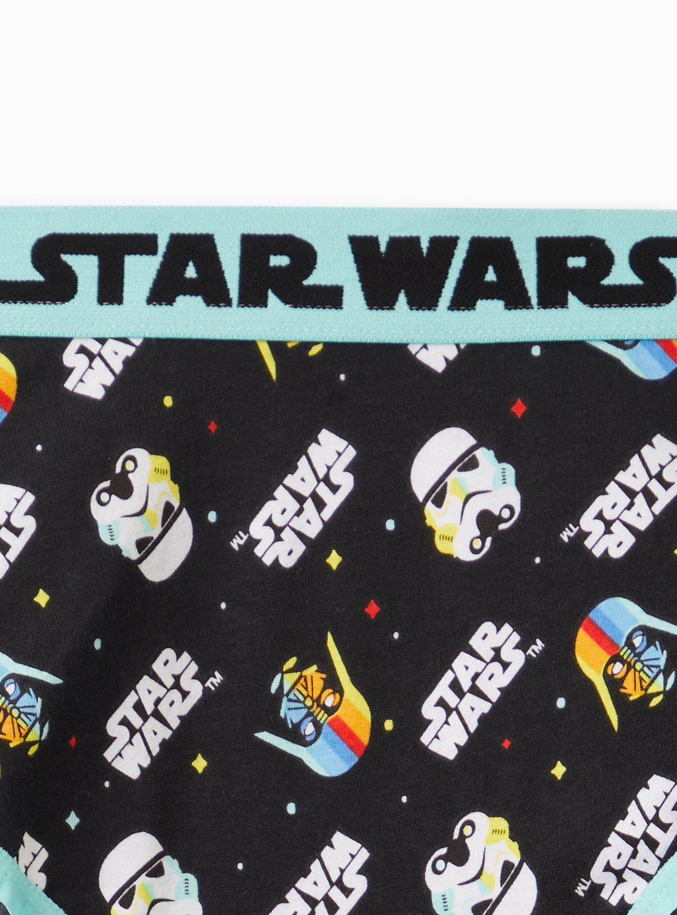 Plus Size Cheeky Panty - Cotton Star Wars, MULTI, alternate