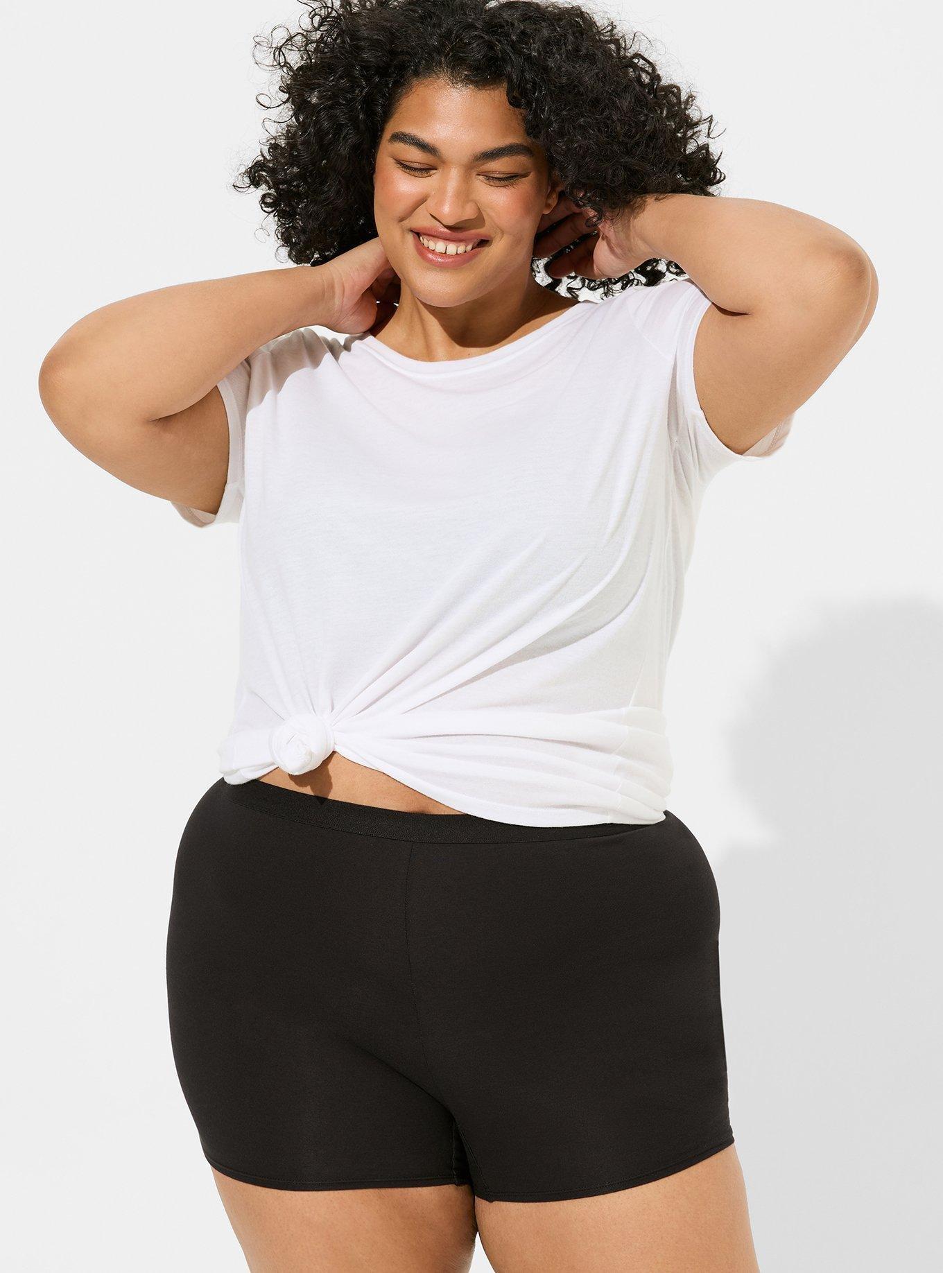 Plus Size - Cotton High-Rise Shortie Panty - Torrid