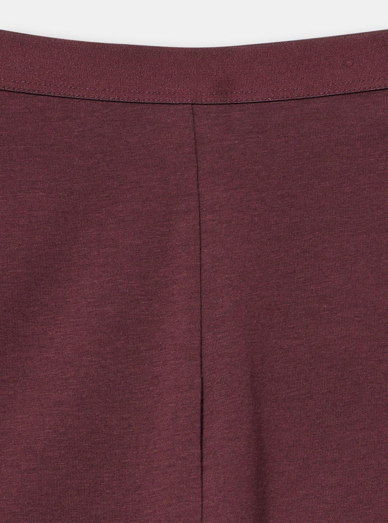 Cotton High-Rise Shortie Panty, SWEETHEART PUPPY WINETASTING, alternate