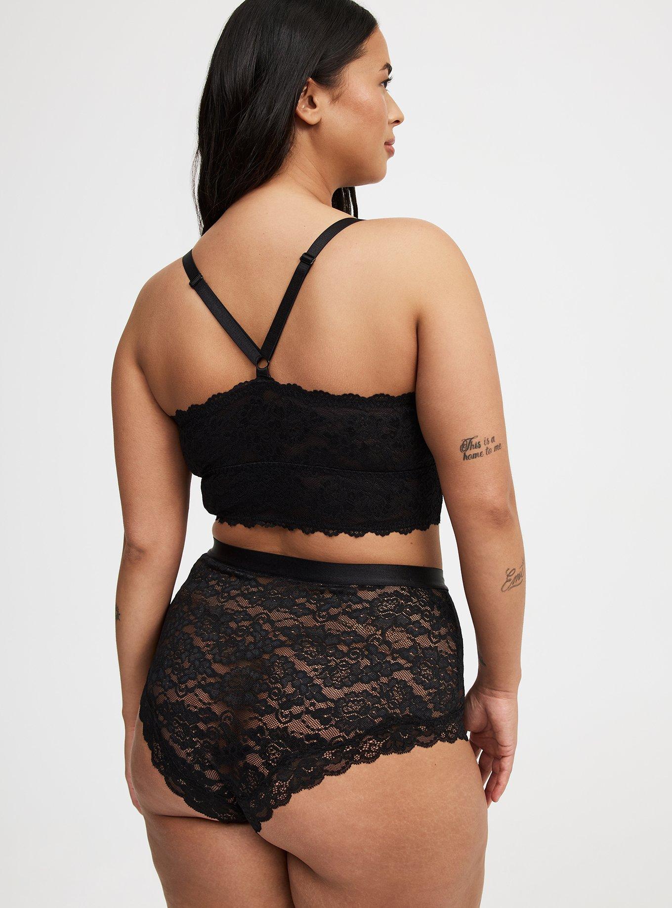 Lightly Lined Simply Lace XO Front Bralette