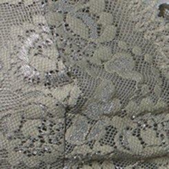 Lightly-Lined XO Lace Bralette, VETIVER, swatch