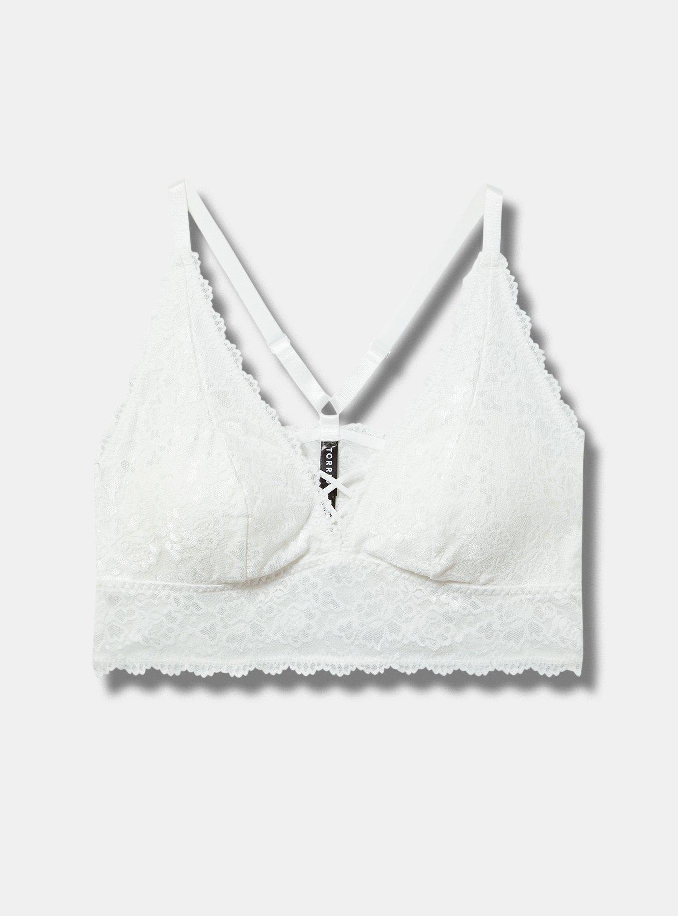 Lightly Lined Lace XO Front Bralette