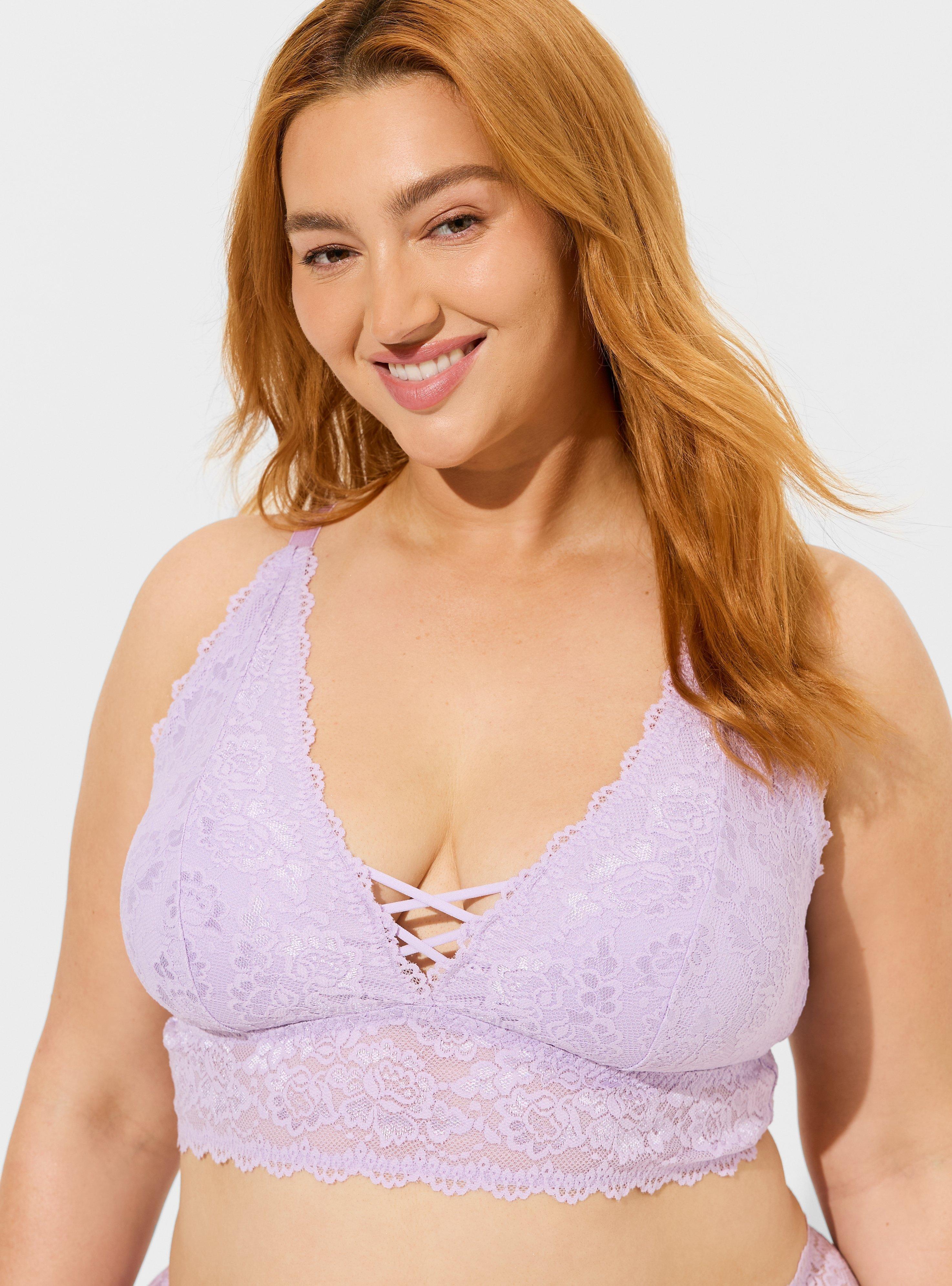 Torrid Gradient Ruffle Trim 2024 Bralette Set