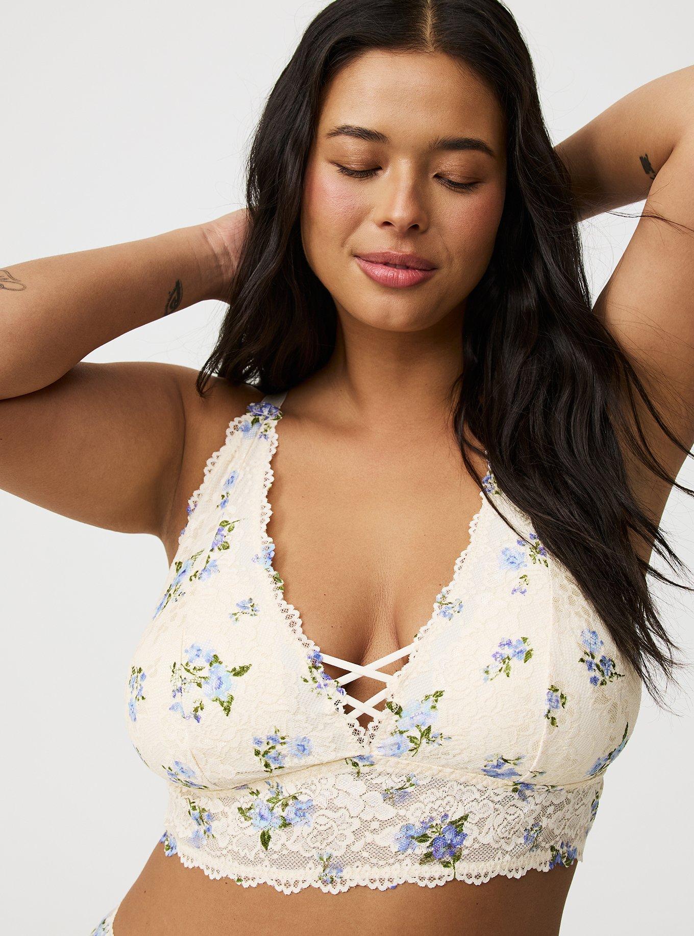 Lace Crisscross Bralette
