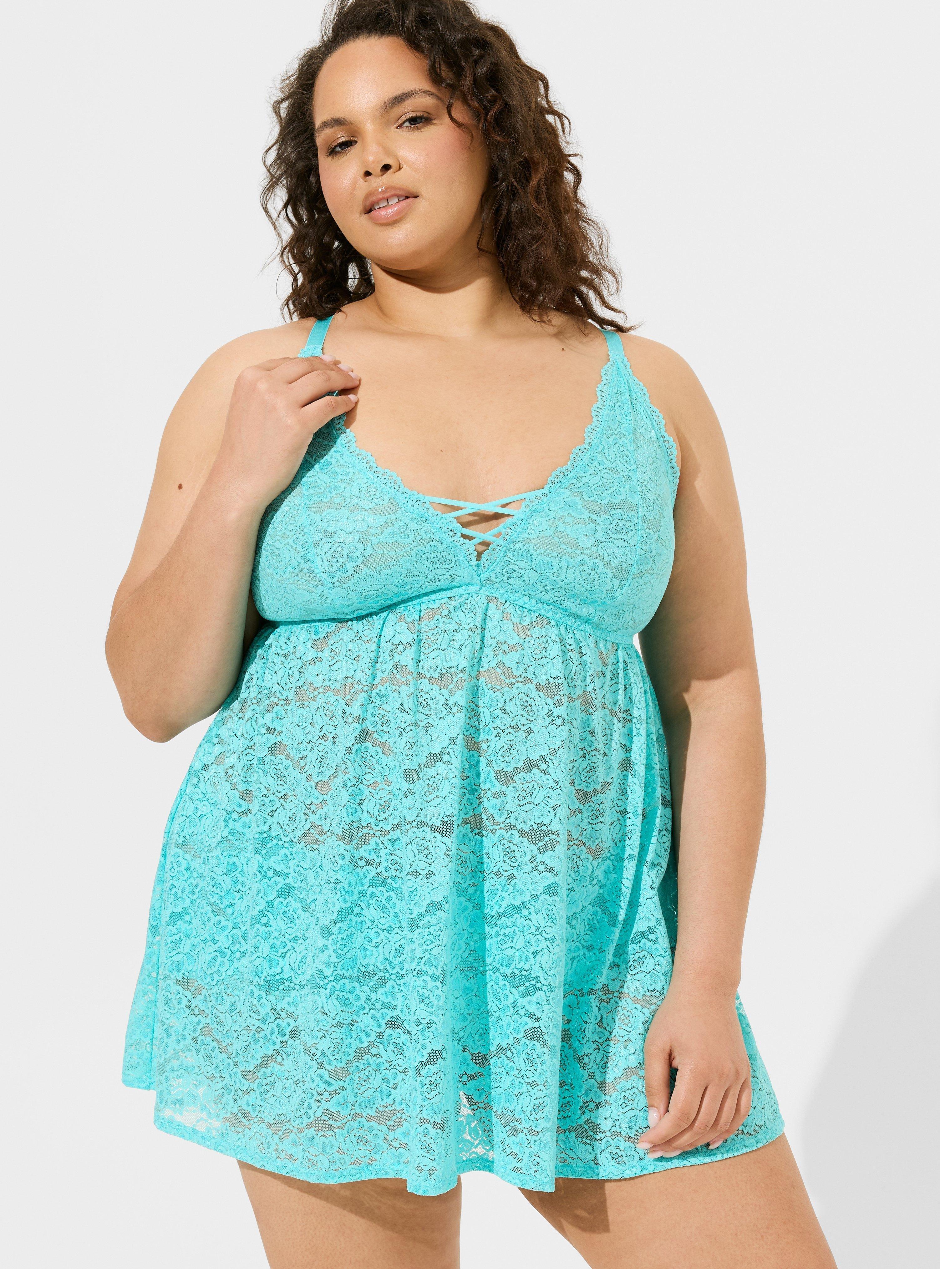 chinese dress ladies LINGERLOVE Babydoll Lingerie Nightdress for Women Plus Size Sexy Underwire  Lace Chemise Sleepwear Black at Amazon Women's Clothing store