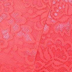 Simply Lace Xo Front Babydoll, NEON BLUSH, swatch