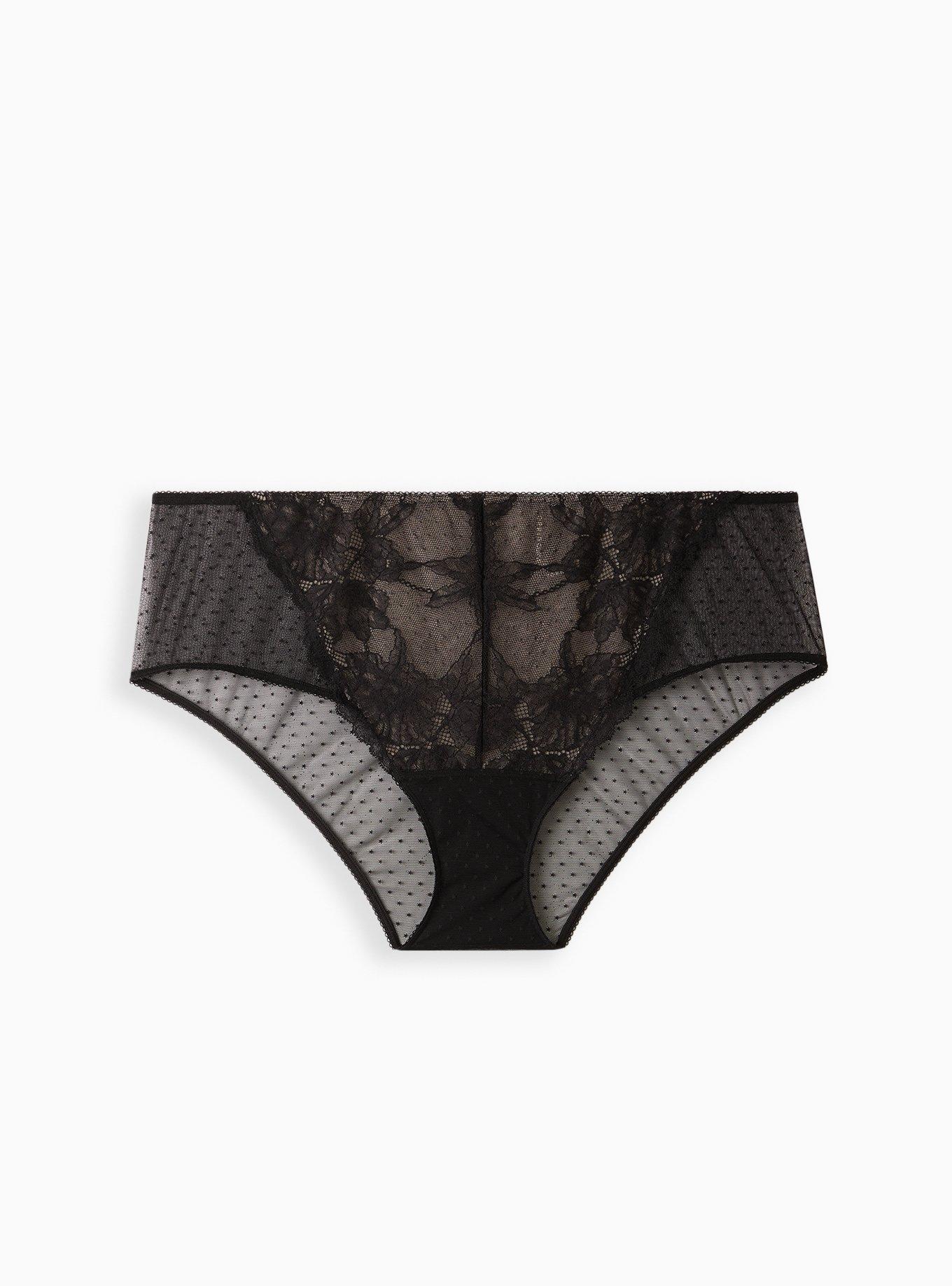 TORRID Tattoo Lace Mid-Rise Hipster Panty