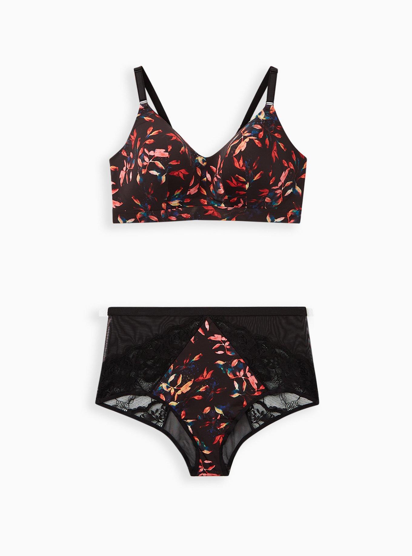 Dream Wire-Free Bra, LEAVES MULTI, alternate