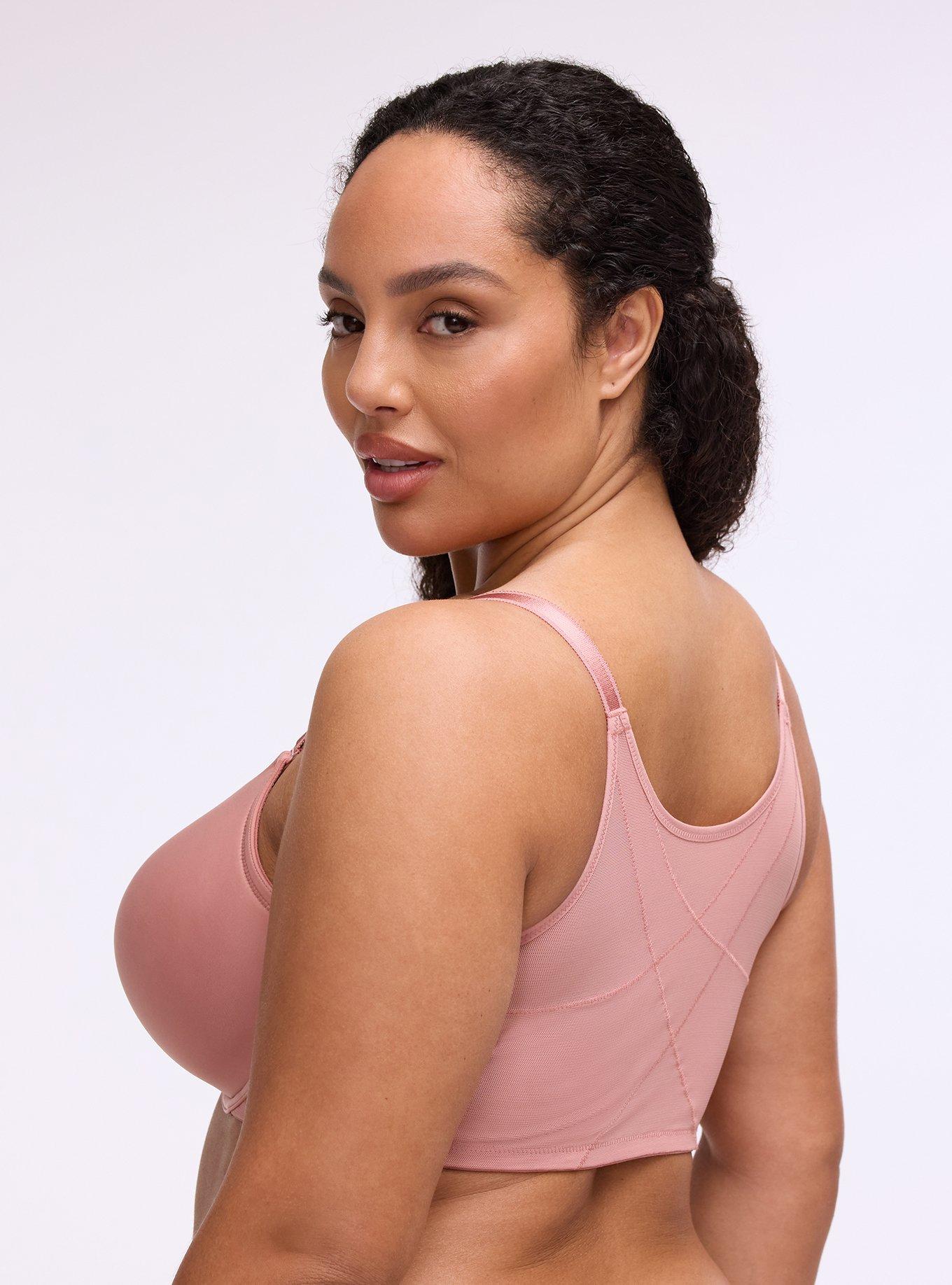 Perfect Coverage Lightly Lined Ultimate Smoothing Bra, ASH ROSE, alternate