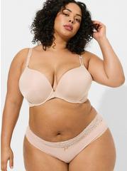 Plus Size T-Shirt Lightly Lined Smooth Ultimate Smoothing™ Bra, ROSE DUST, alternate