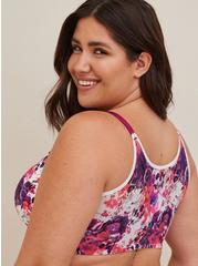 Plus Size T-Shirt Lightly Lined Smooth Ultimate Smoothing™ Bra, WATERCOLOR SKULL, alternate