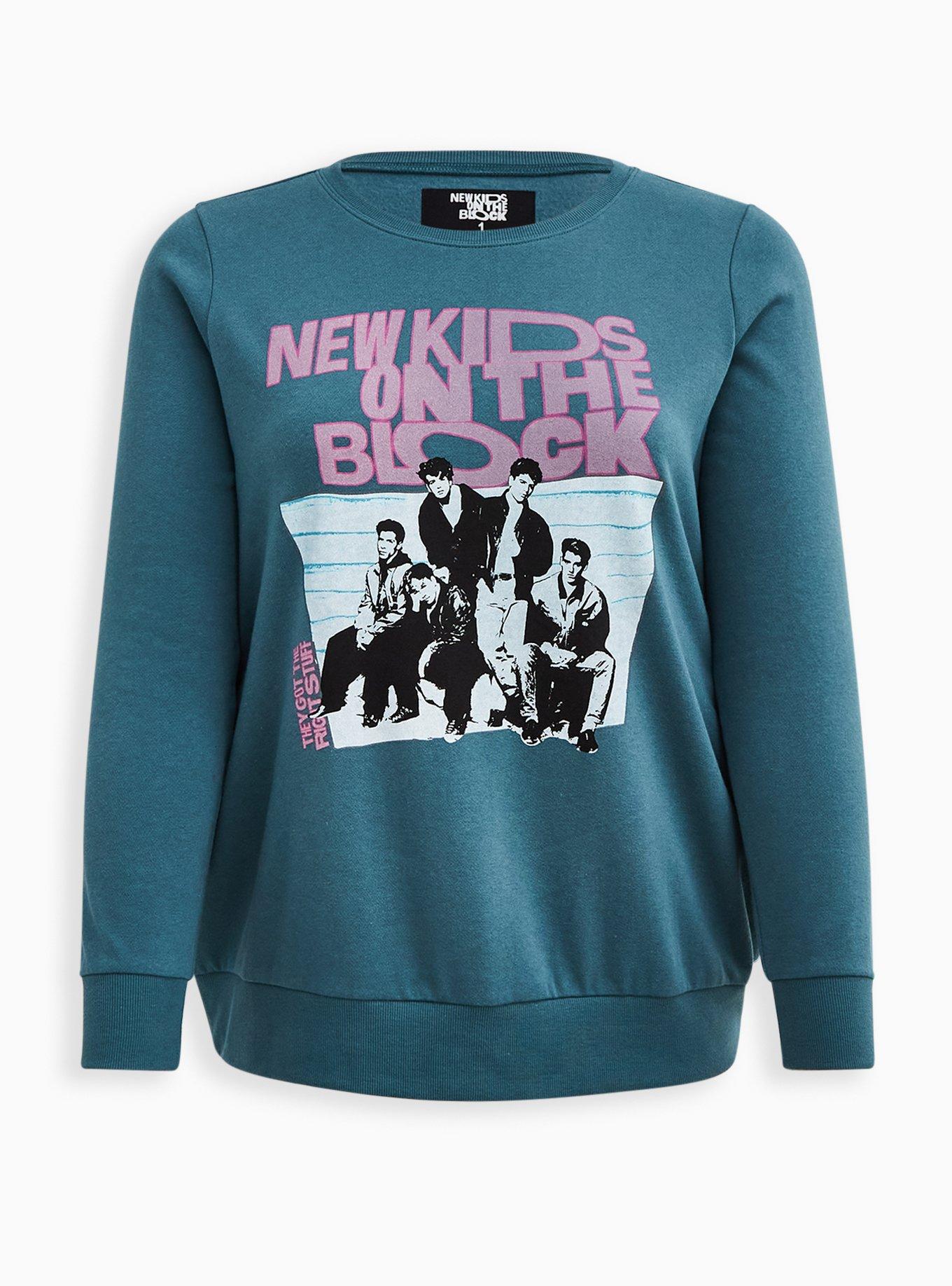 Plus Size - Sweatshirt - Cozy Fleece New Kids On The Block