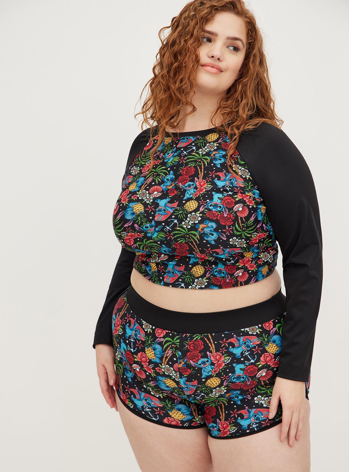 Plus Size - Disney Lilo & Stitch Crop Legging - Torrid