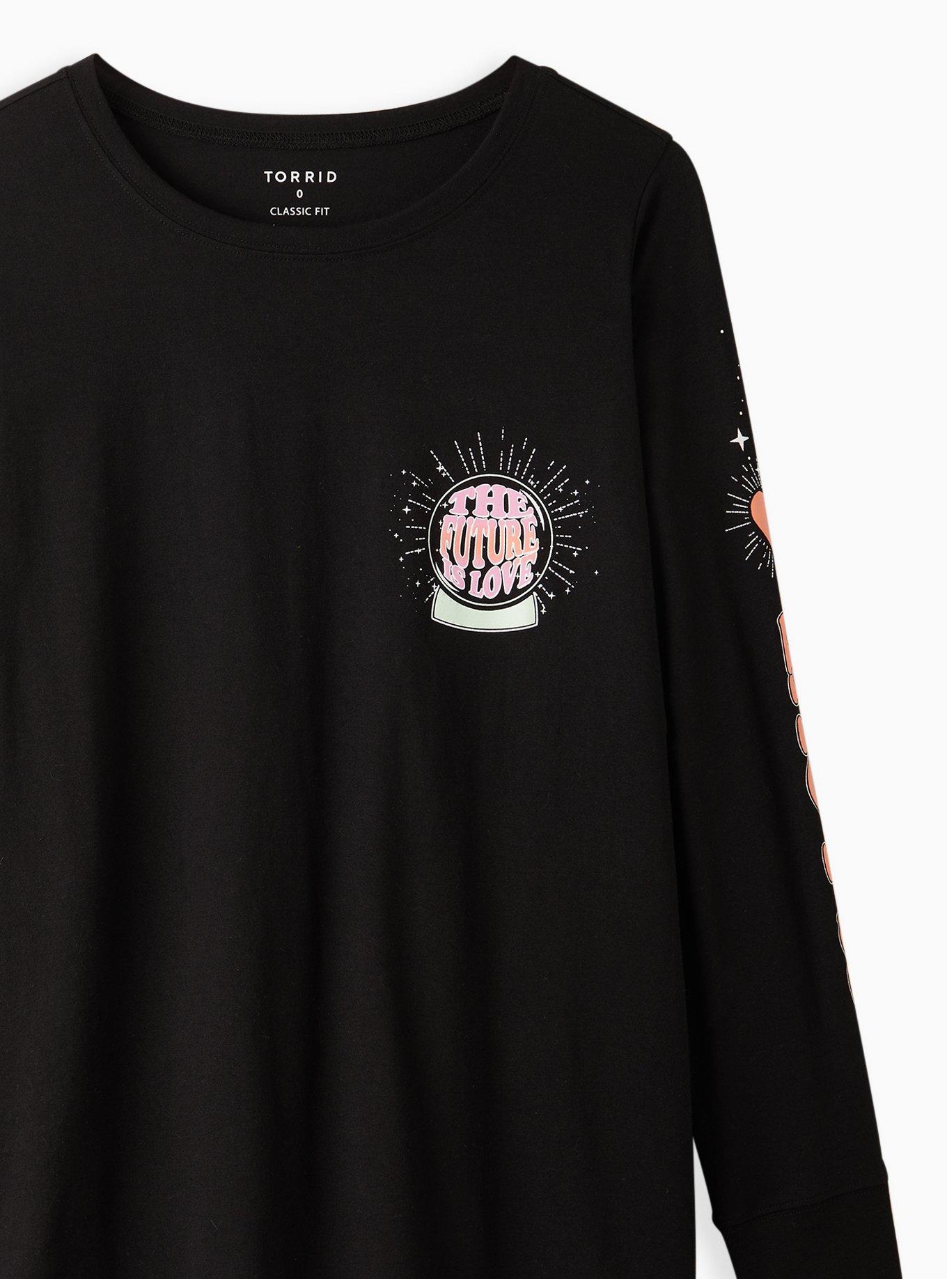 Everyday Tee - Signature Jersey Future Is Love Black , DEEP BLACK, alternate