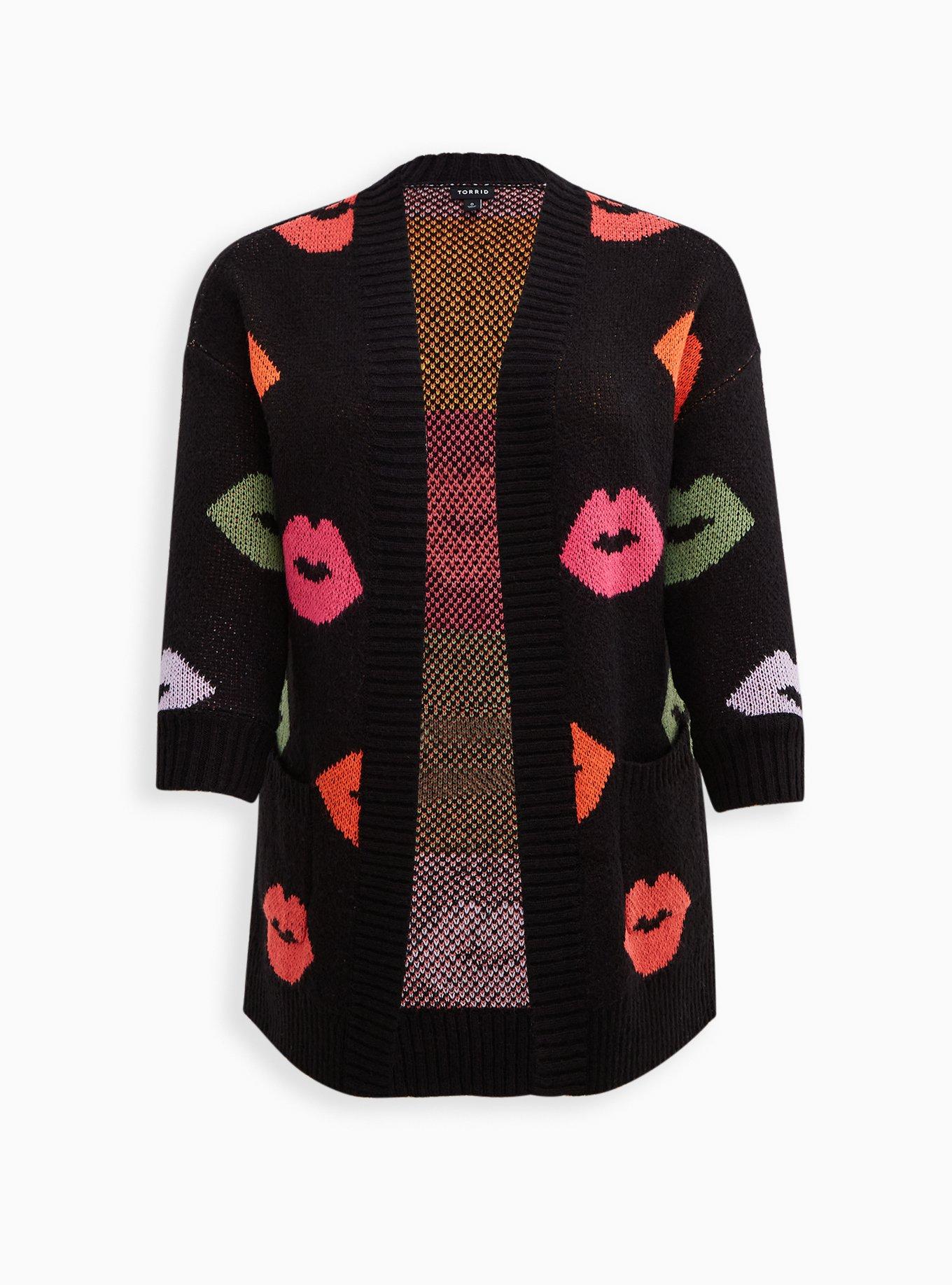 Torrid lipstick sweater top