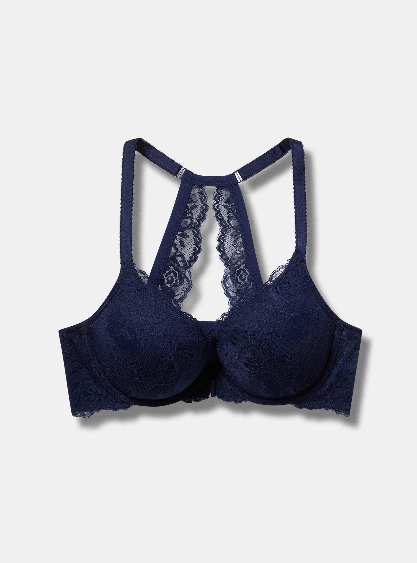 XO Plunge Push-Up Front-Close Bra