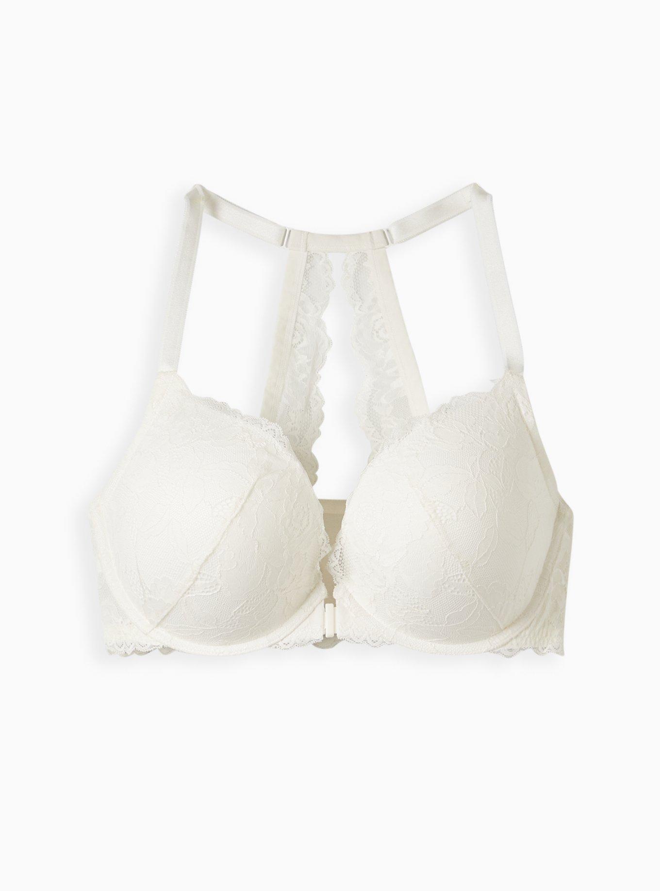 XO Plunge Push-Up Front-Close Bra