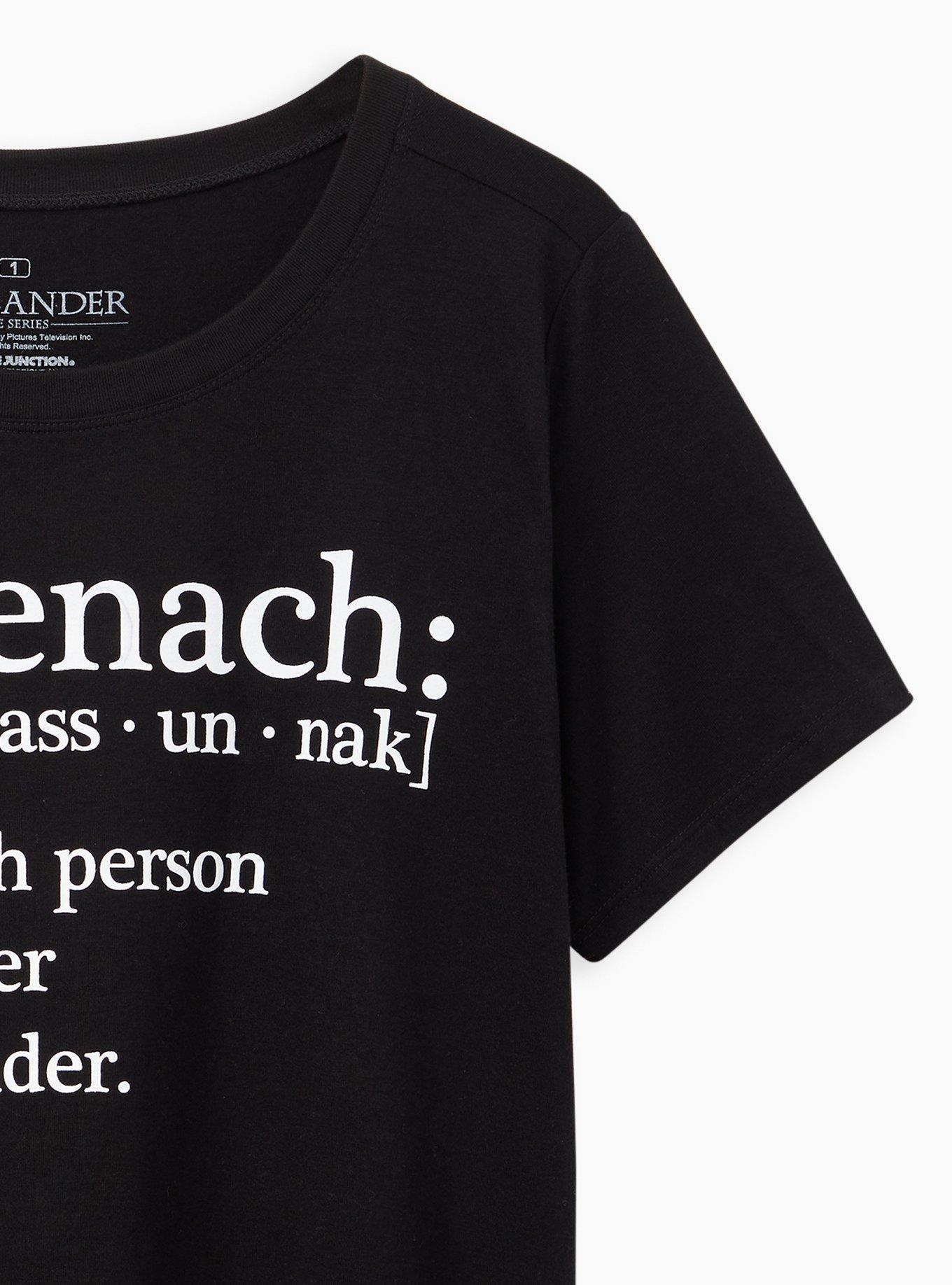 Slim Fit Crew Tee &ndash; Signature Jersey Outlander Black, DEEP BLACK, alternate