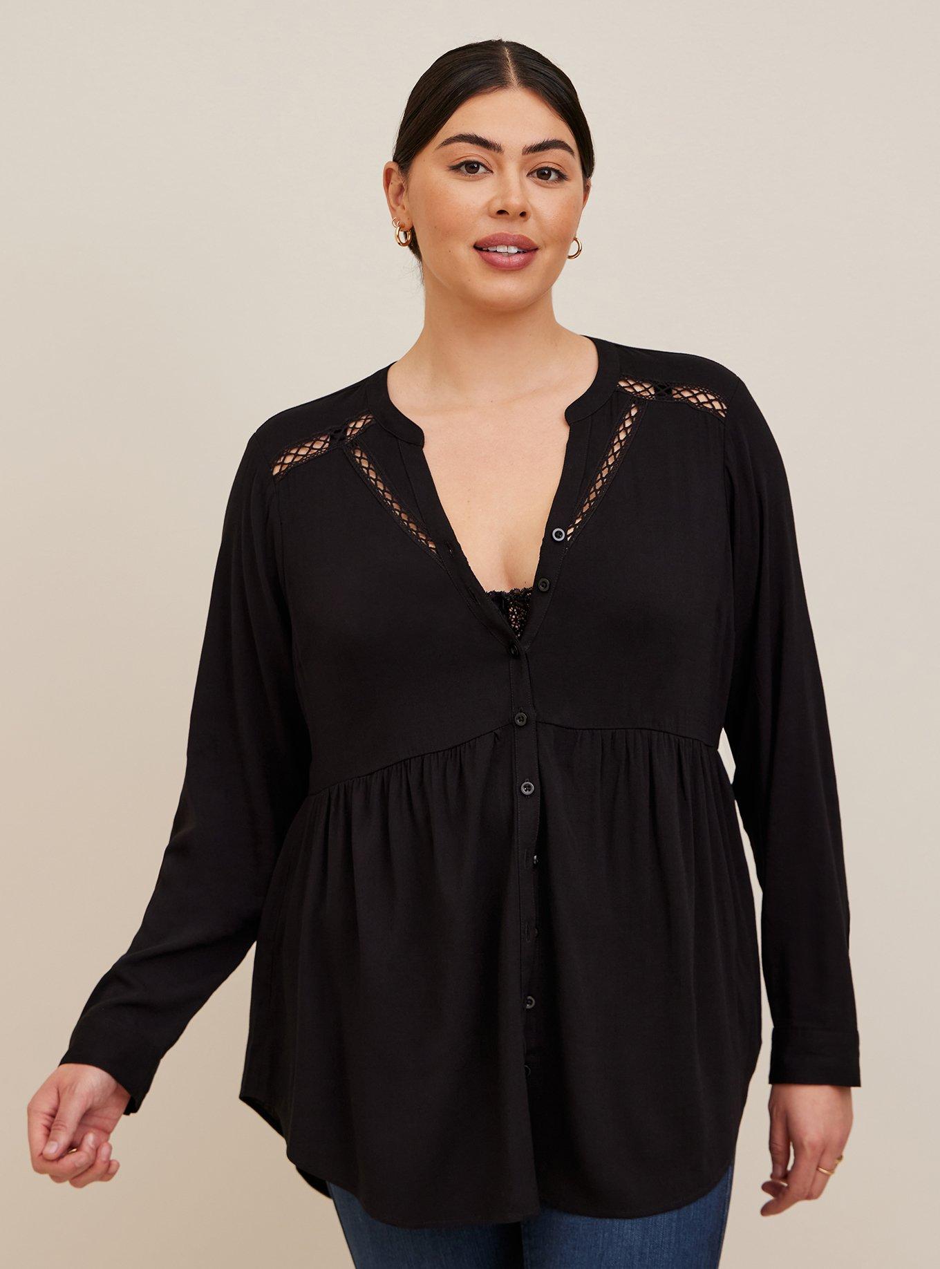 COTTON SLUB BABYDOLL SLV TUNIC DRESS
