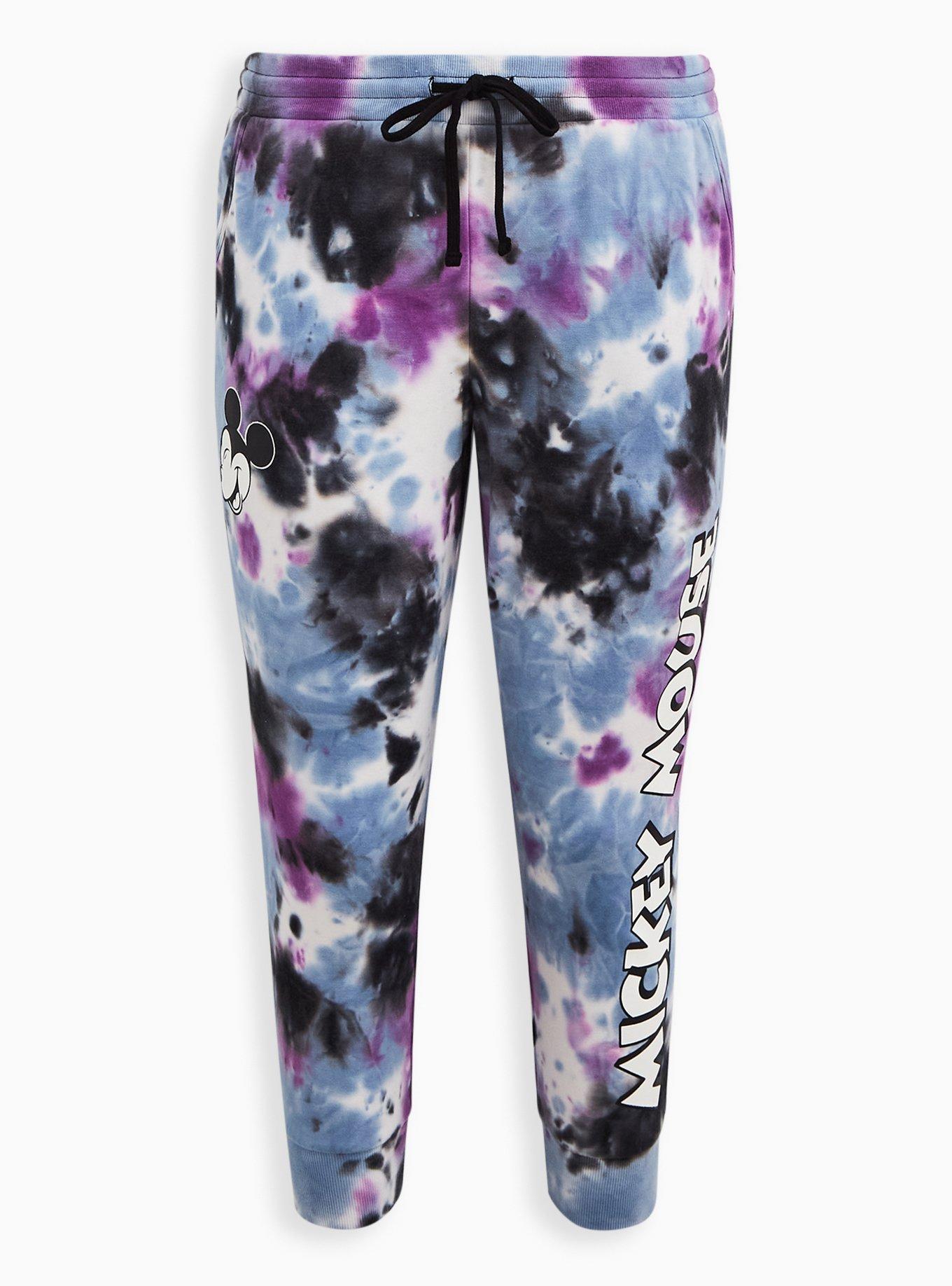 Disney Mickey Mouse Tie-Dye Jogger Lounge Pants