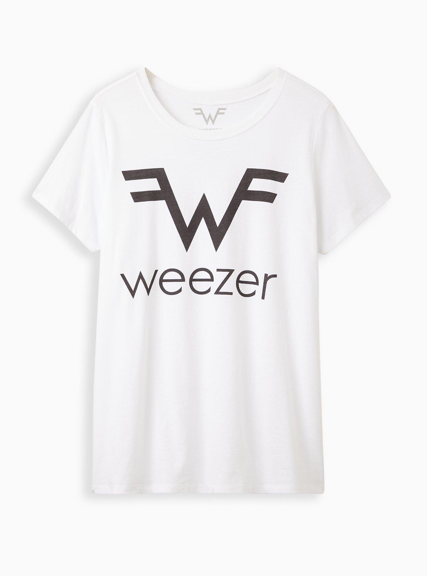 Classic Fit Crew Tee - Weezer White, BRIGHT WHITE, hi-res
