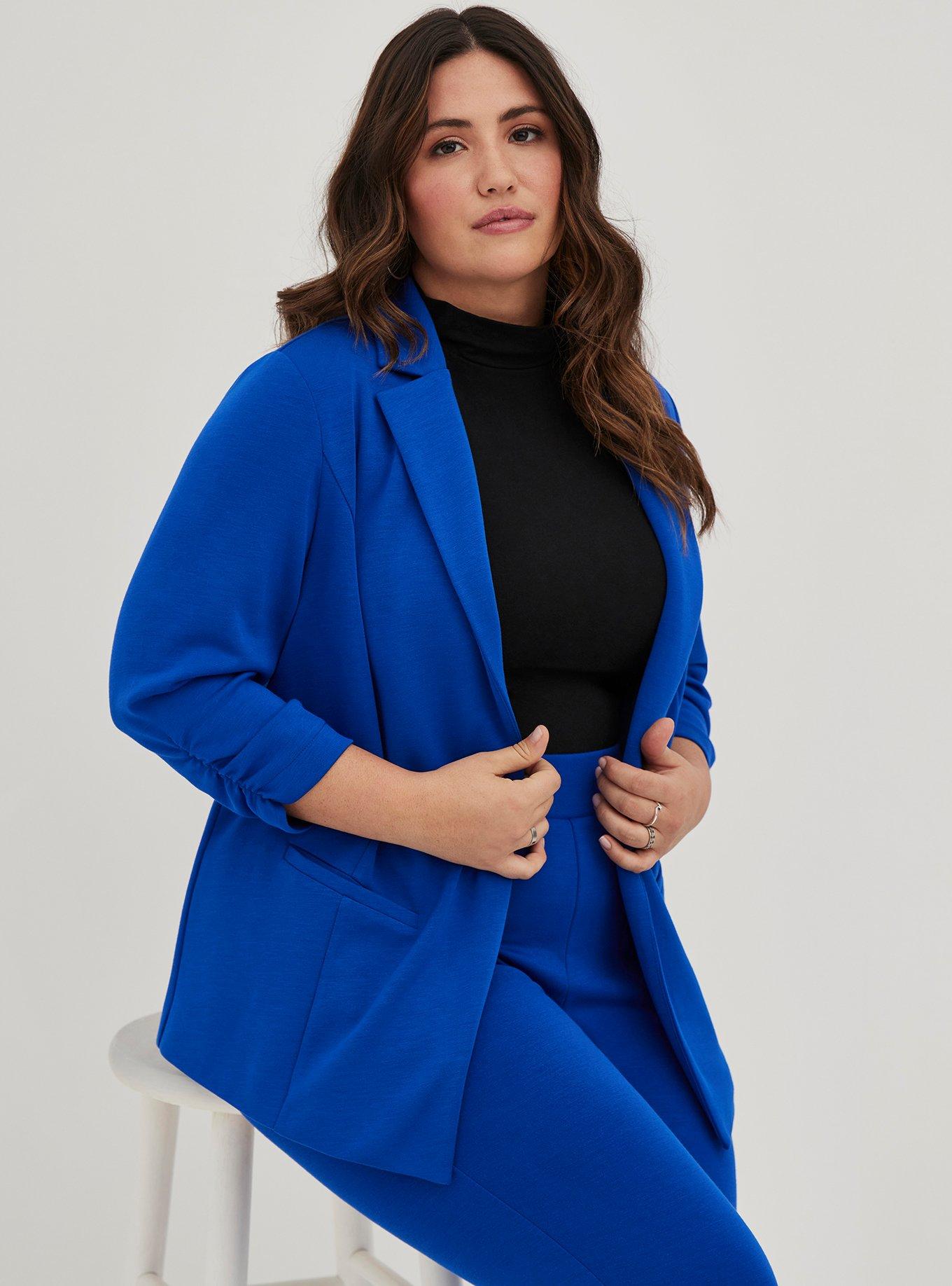 Plus Size - Studio Cupro Classic Blazer - Torrid