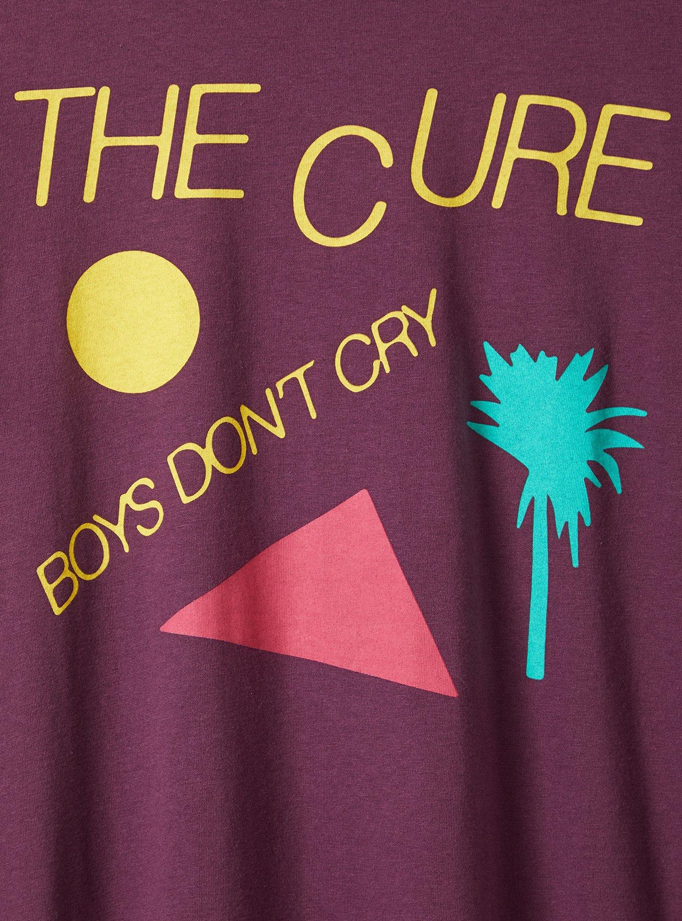 Plus Size Classic Fit Crew Tee - The Cure Purple, PURPLE, alternate