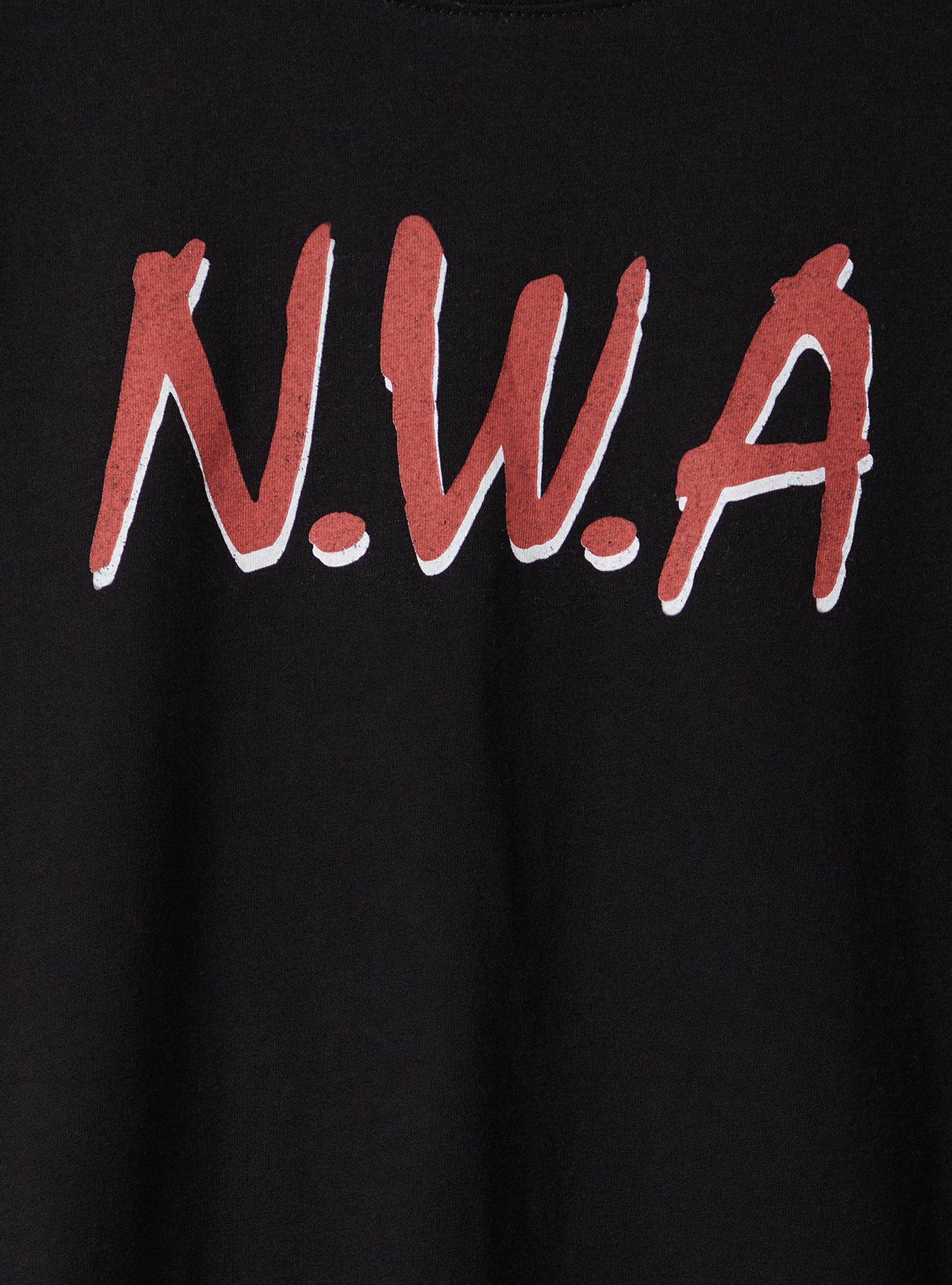 Classic Fit Crew Tee - N.W.A. Black, DEEP BLACK, alternate