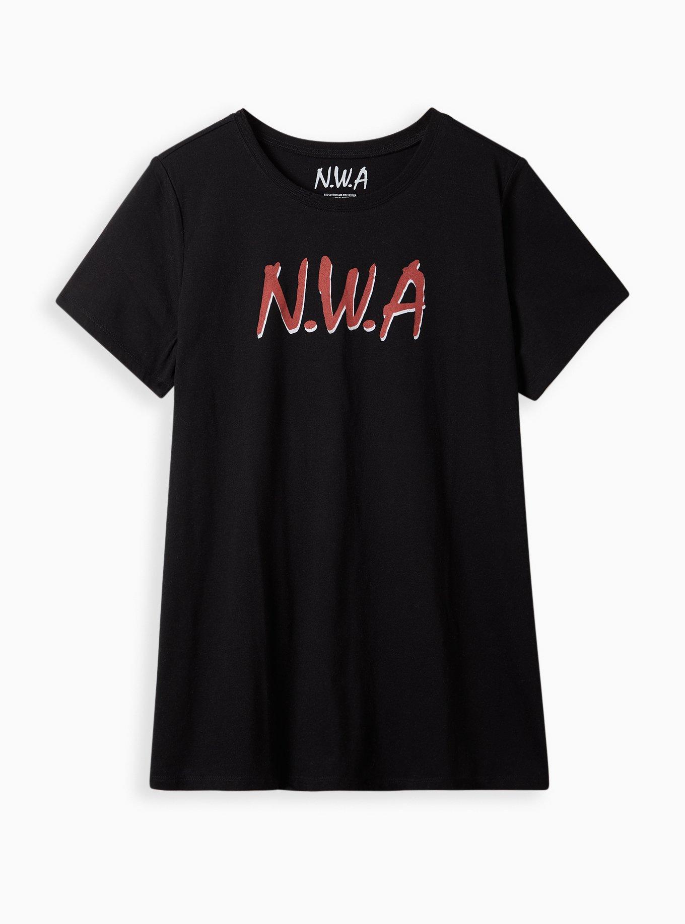 Classic Fit Crew Tee - N.W.A. Black, DEEP BLACK, hi-res