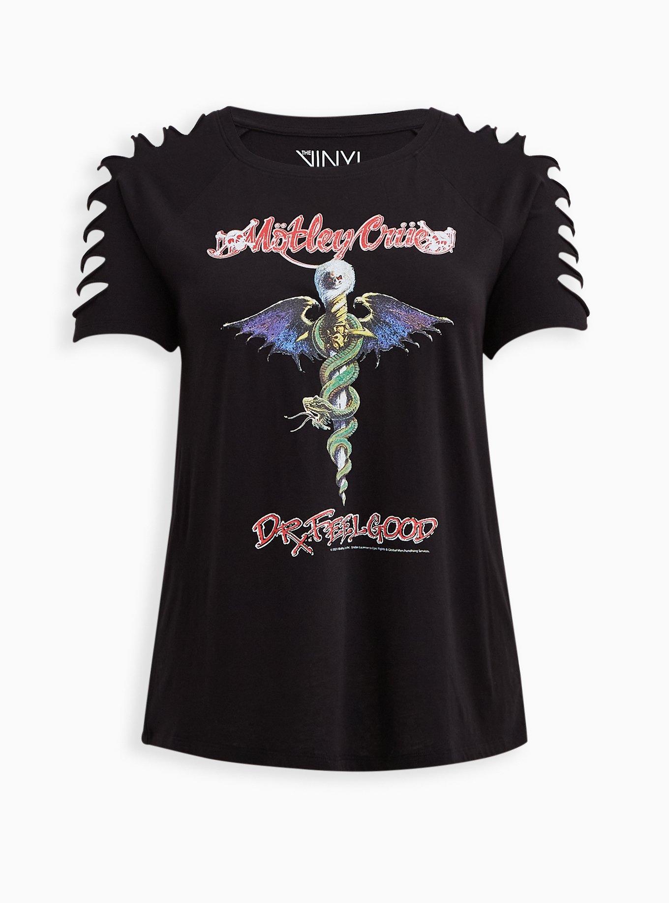 Mötley Crüe 'Bomber Girl' Vintage Tee